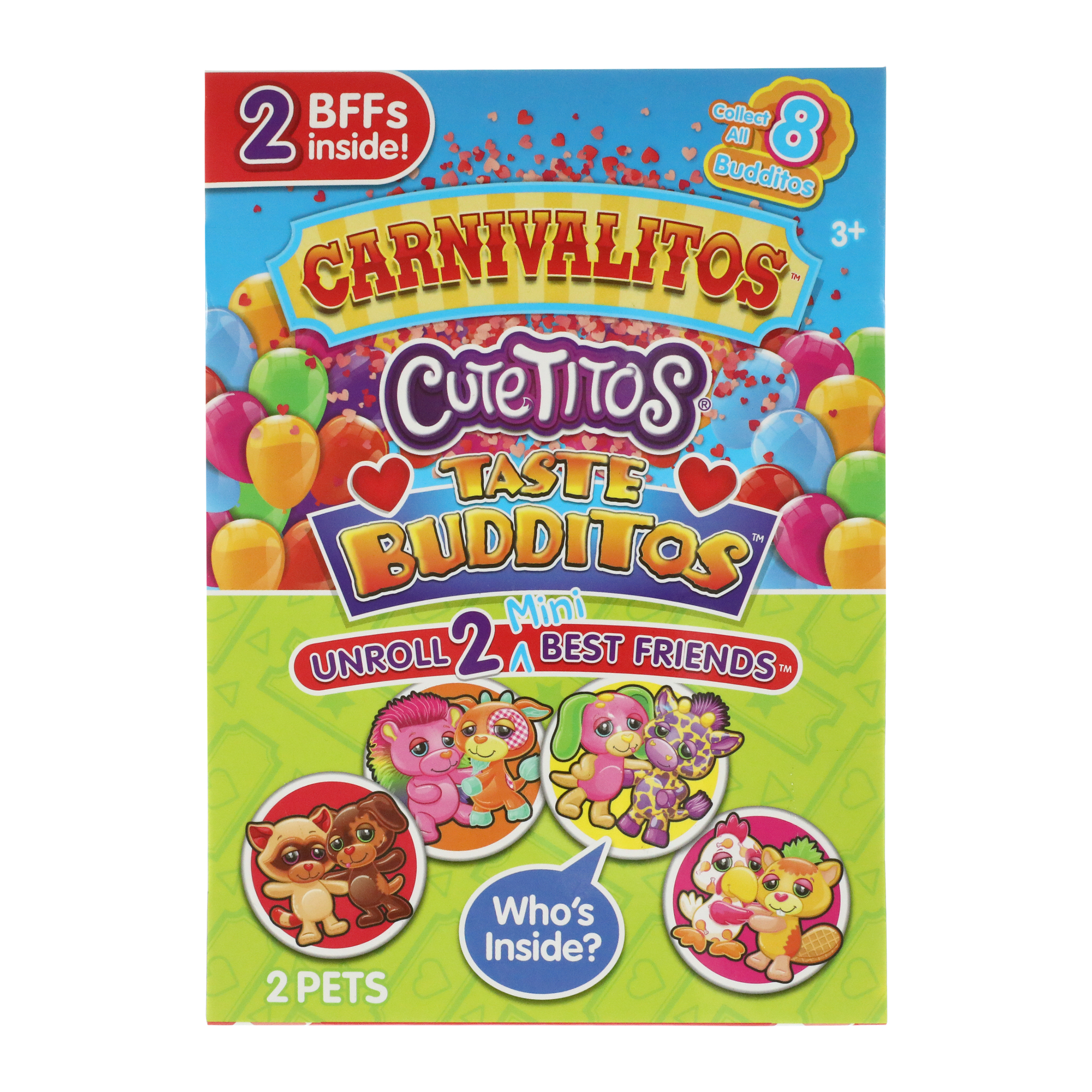 Carnivalitos™ Cutetitos® Taste Budditos™ 2-Pack Blind Bag