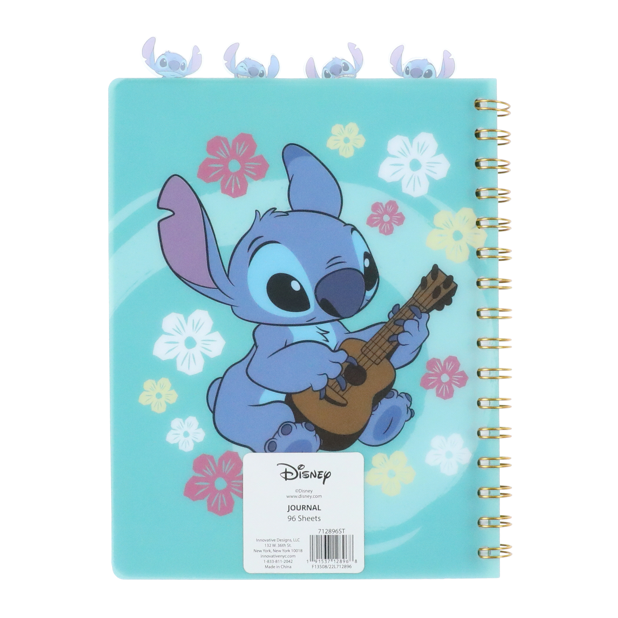 Disney Stitch Tab Journal 9in x 6in