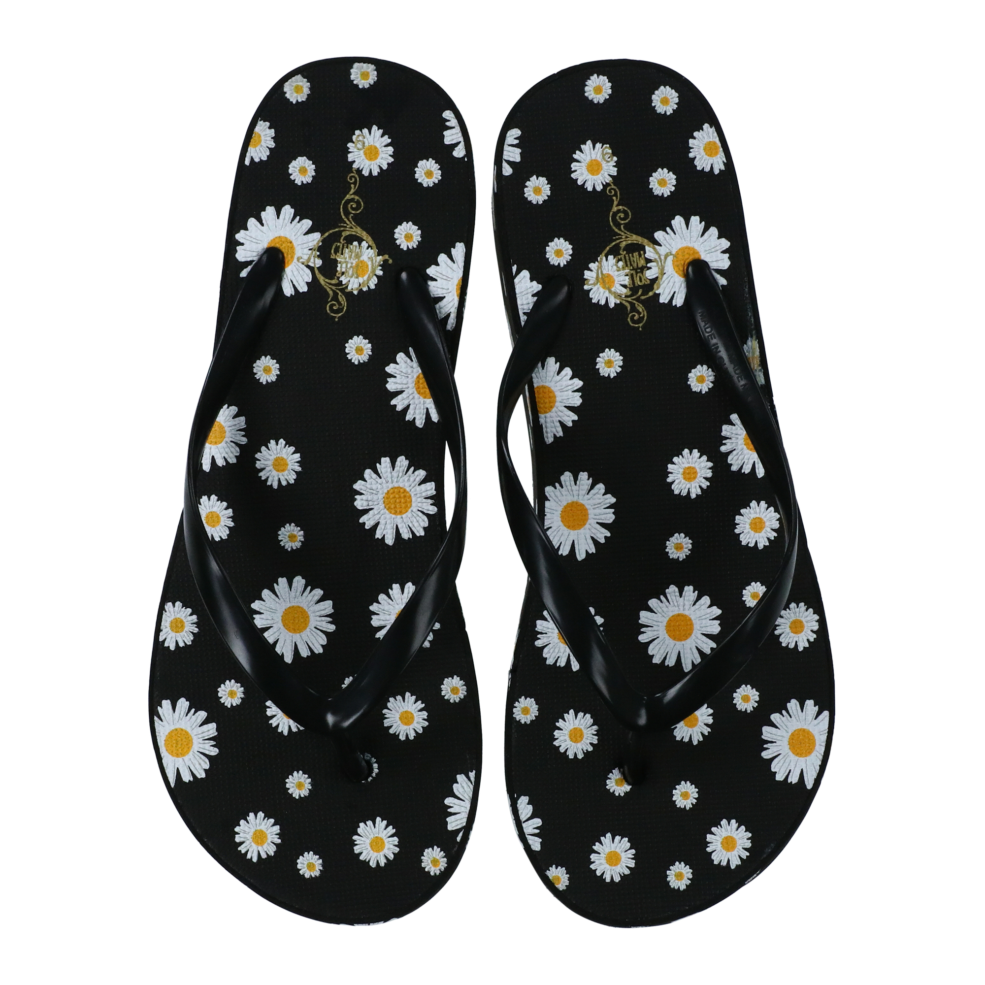 Ladies Platform Wedge Flip Flops