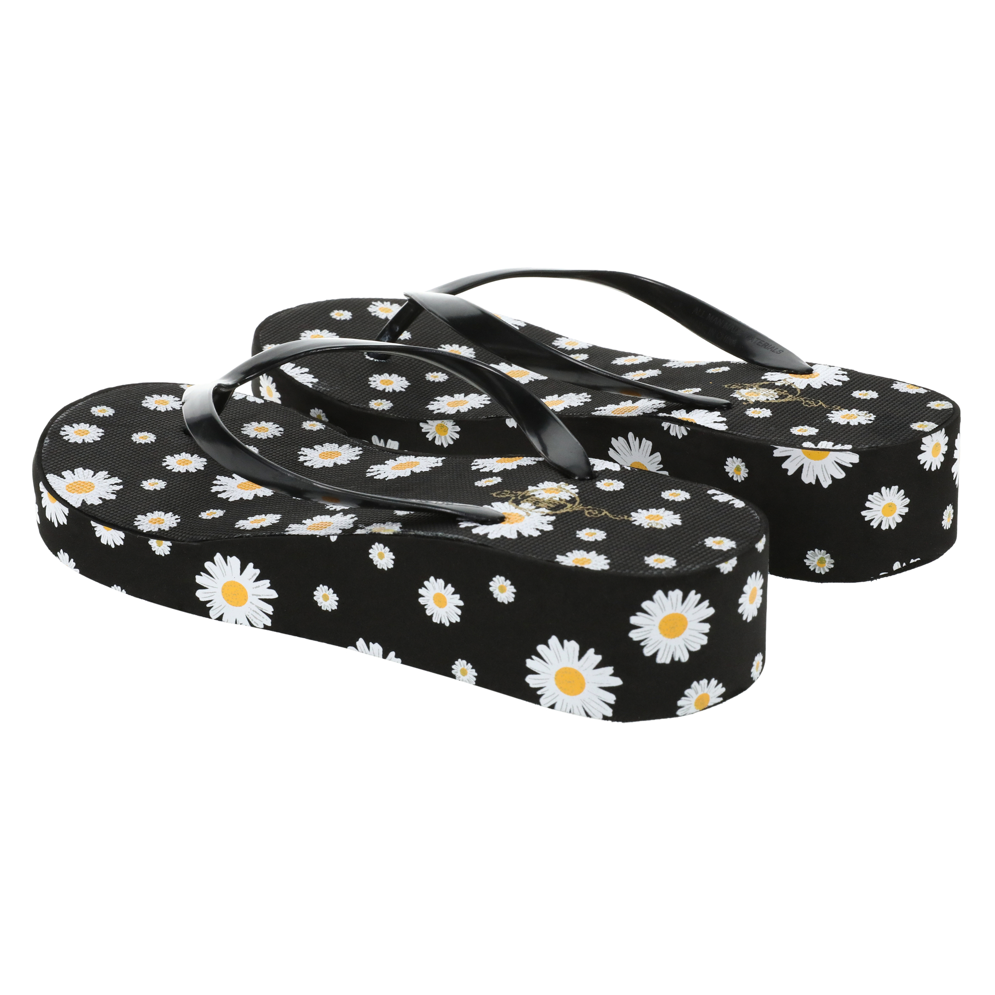 Ladies Platform Wedge Flip Flops