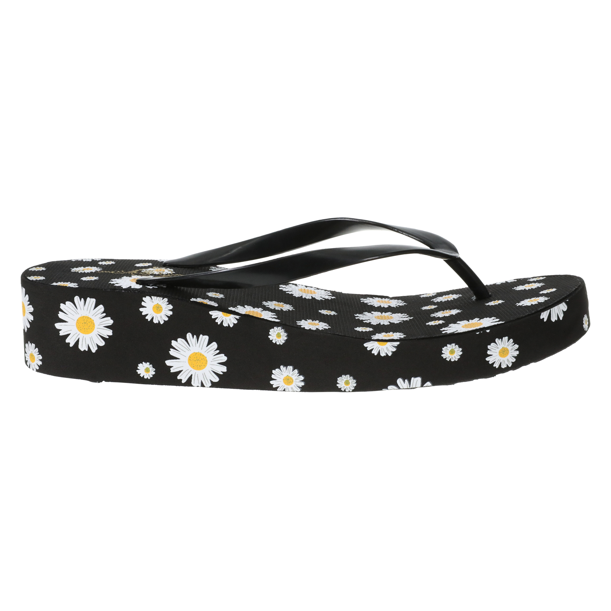 Ladies Platform Wedge Flip Flops