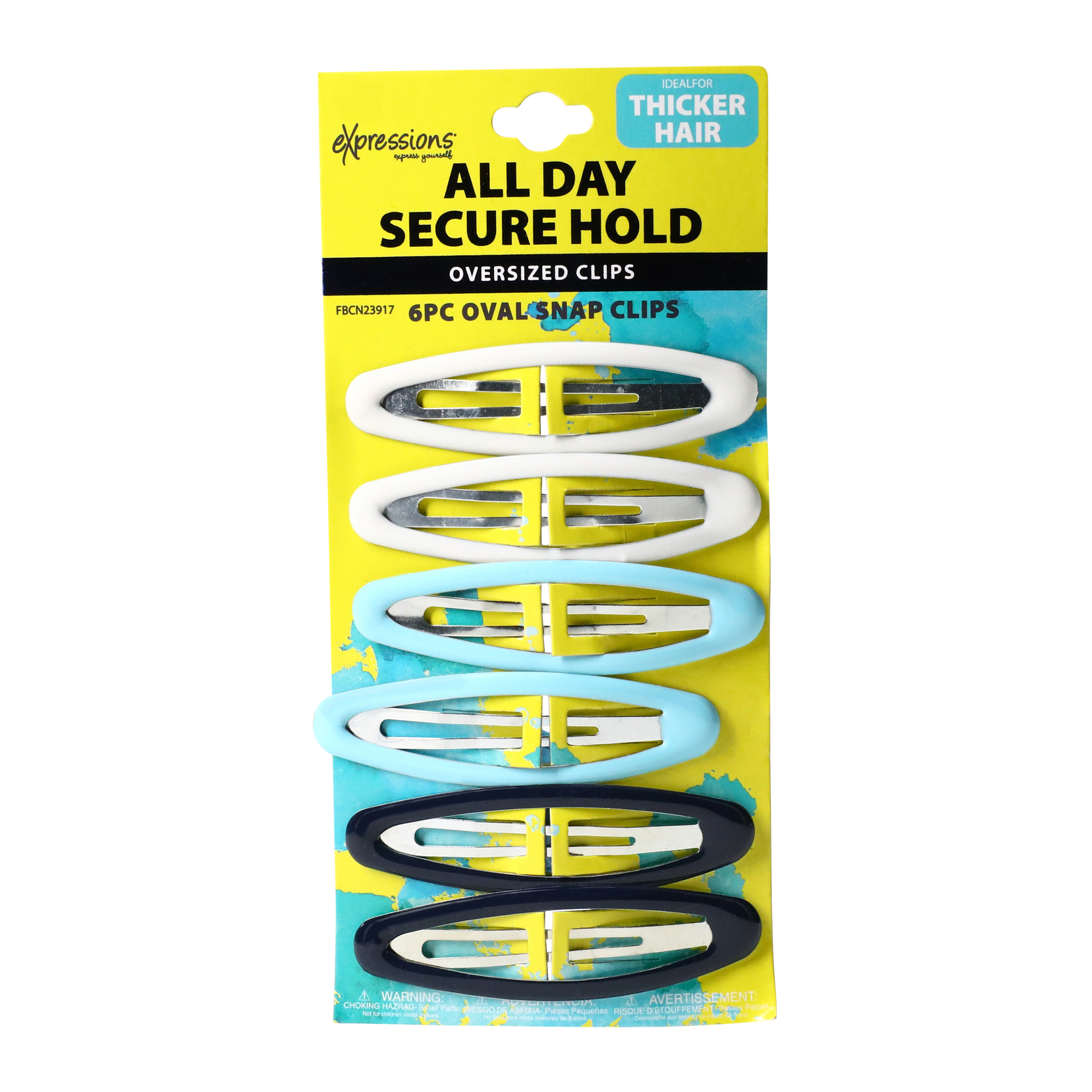 Large Oval Snap Clips 6-Pack