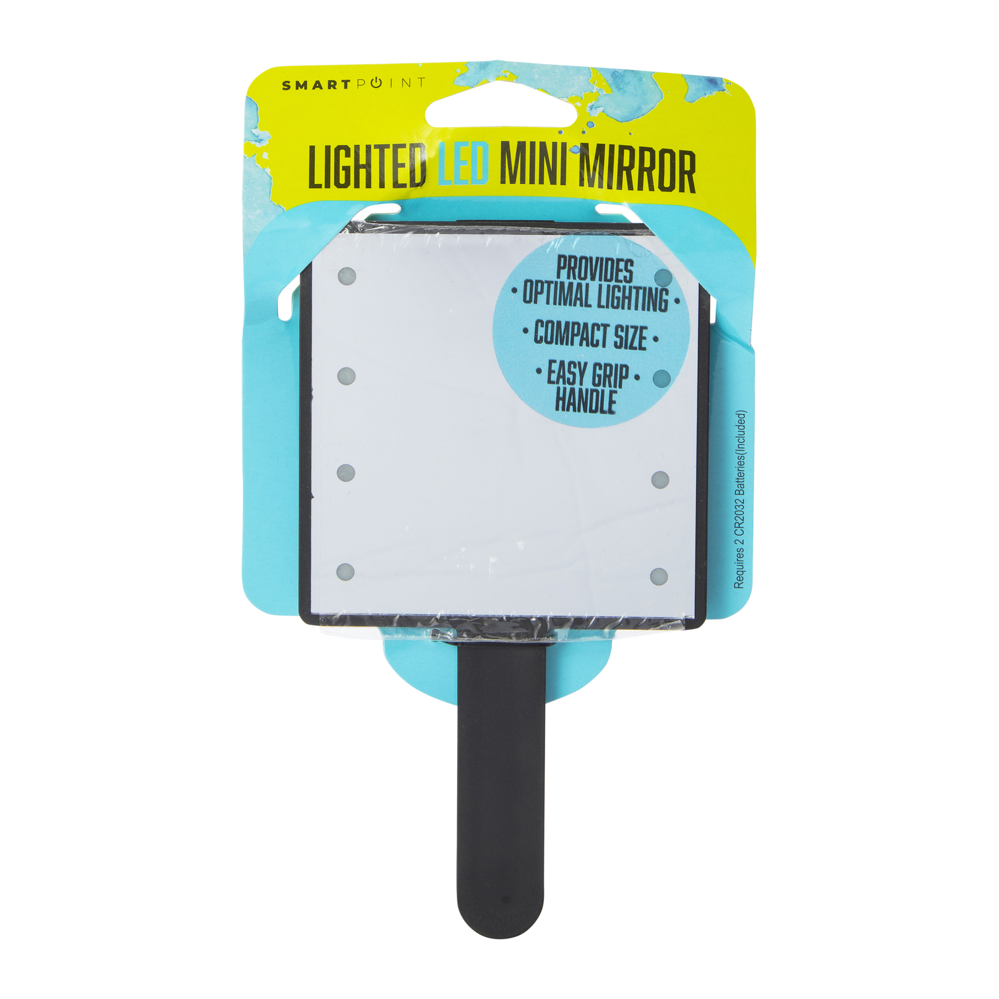 LED Mini Mirror With Handle
