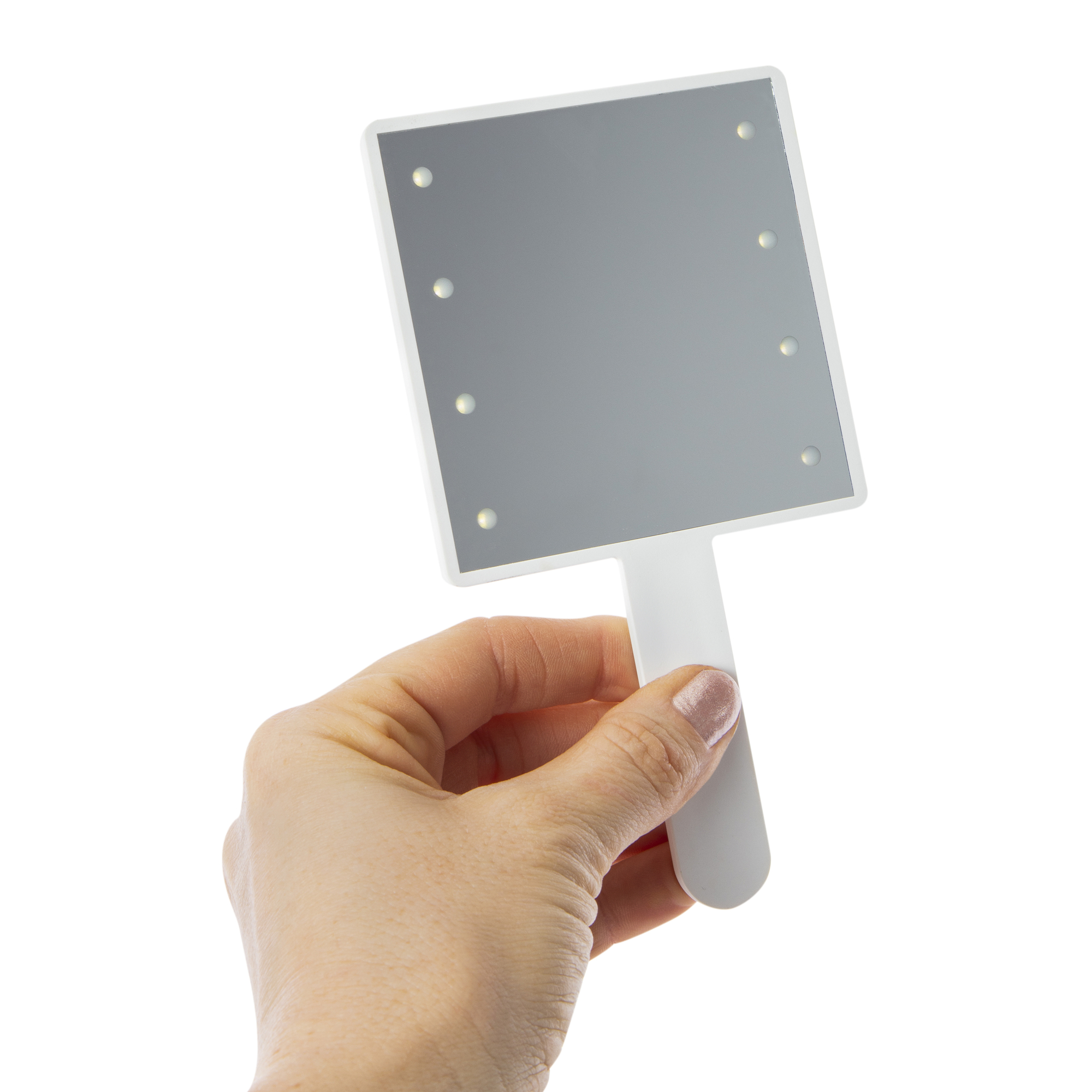 LED Mini Mirror With Handle