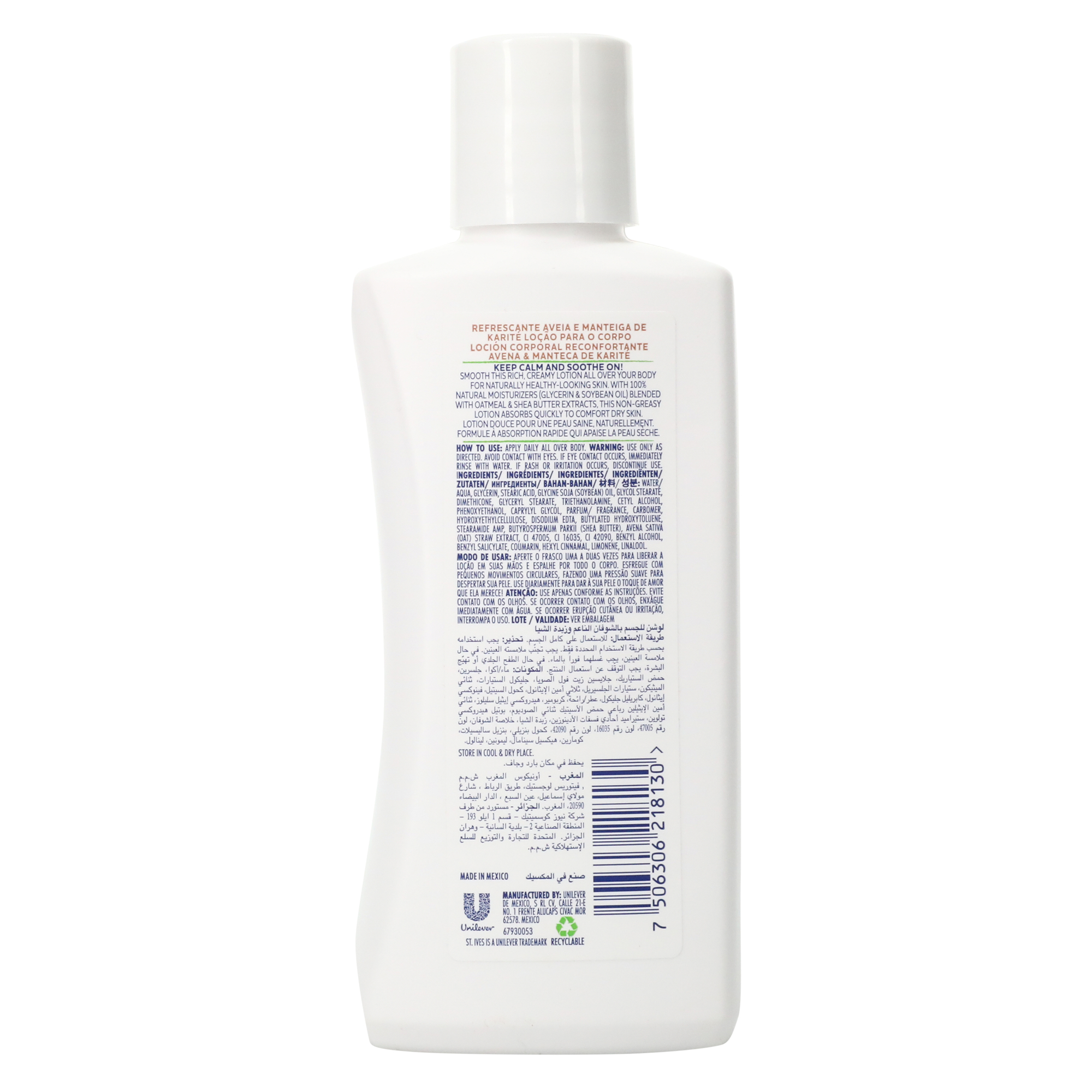 St. Ives® Soothing Oatmeal & Shea Butter Body Lotion 6.7 Fl.oz