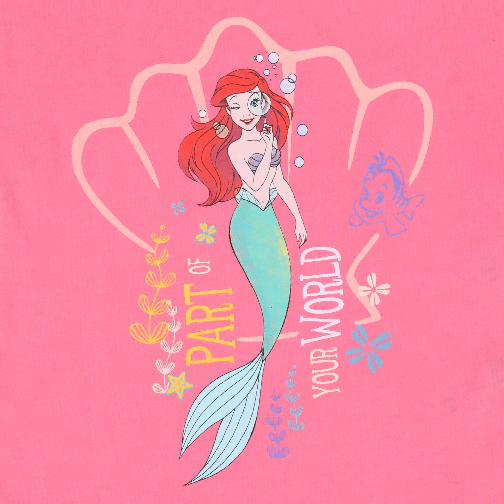 Kid's The Little Mermaid Graphic Tee
