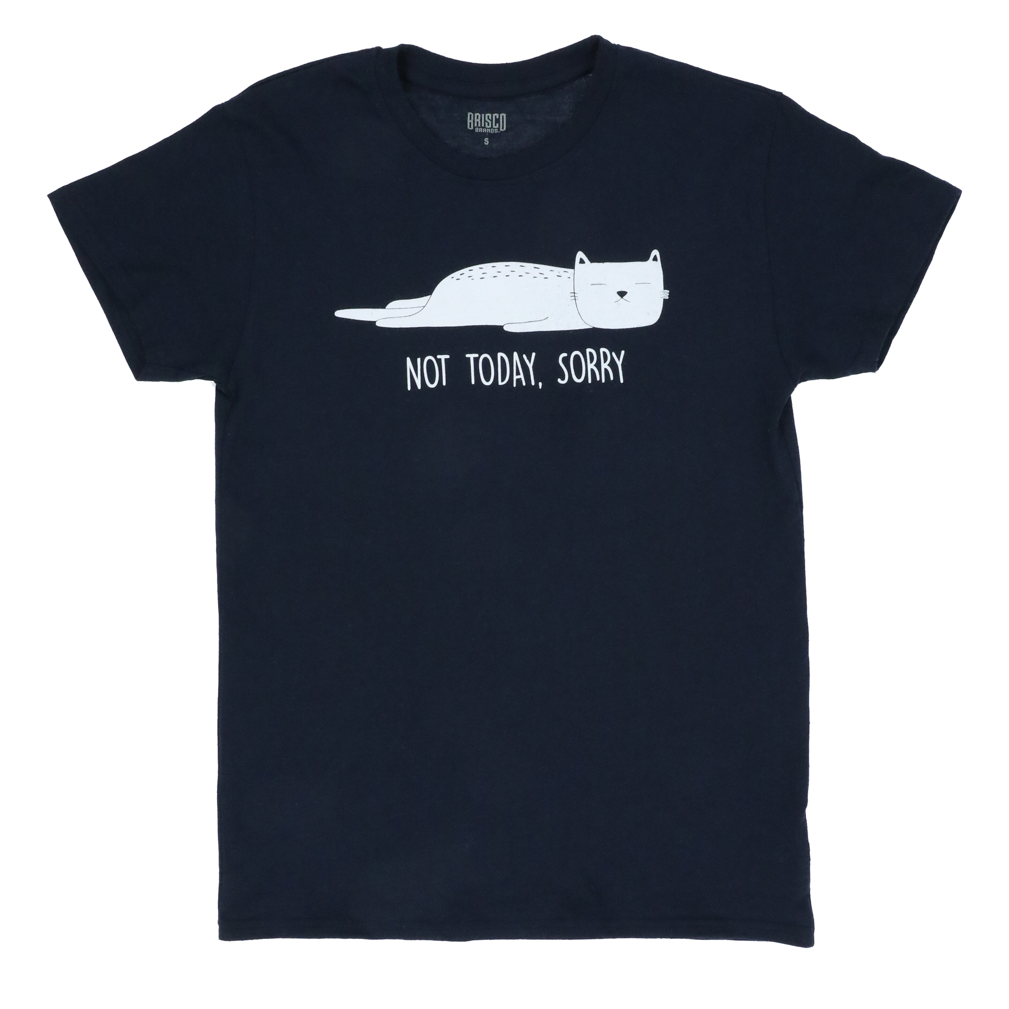 'Not Today. Sorry' Sleepy Cat Graphic Tee