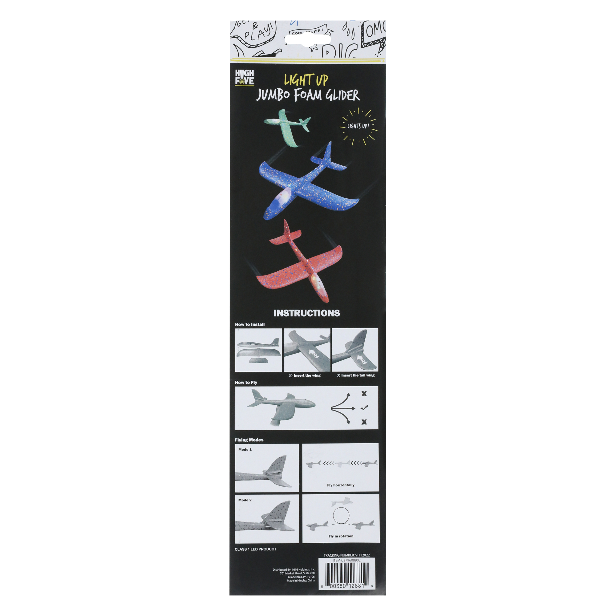 High Five® Light-Up Jumbo Foam Glider