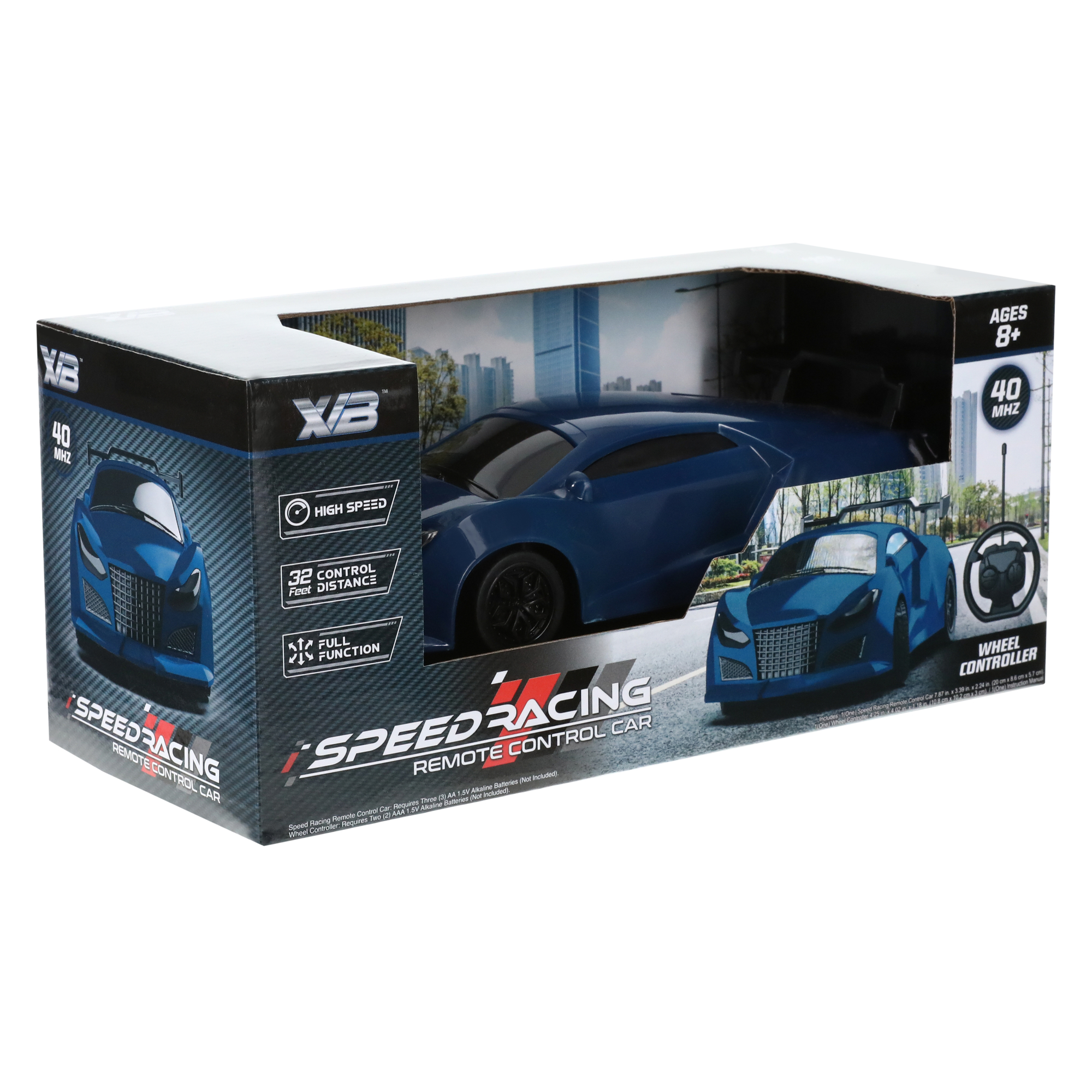 Speed Racing Remote Control Car With Wheel Controller