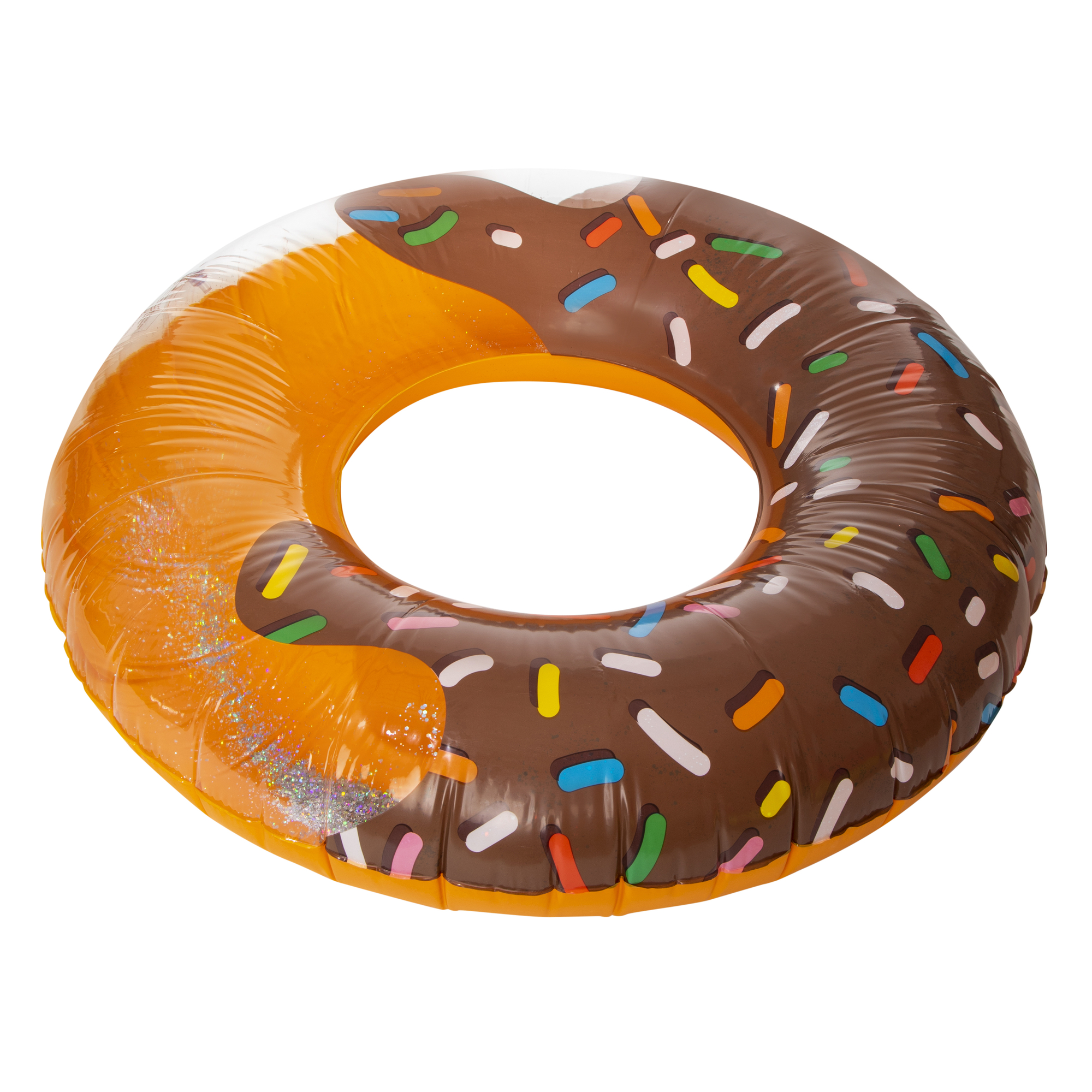Frosted Donut inflatable inner Tube Pool Float 40in