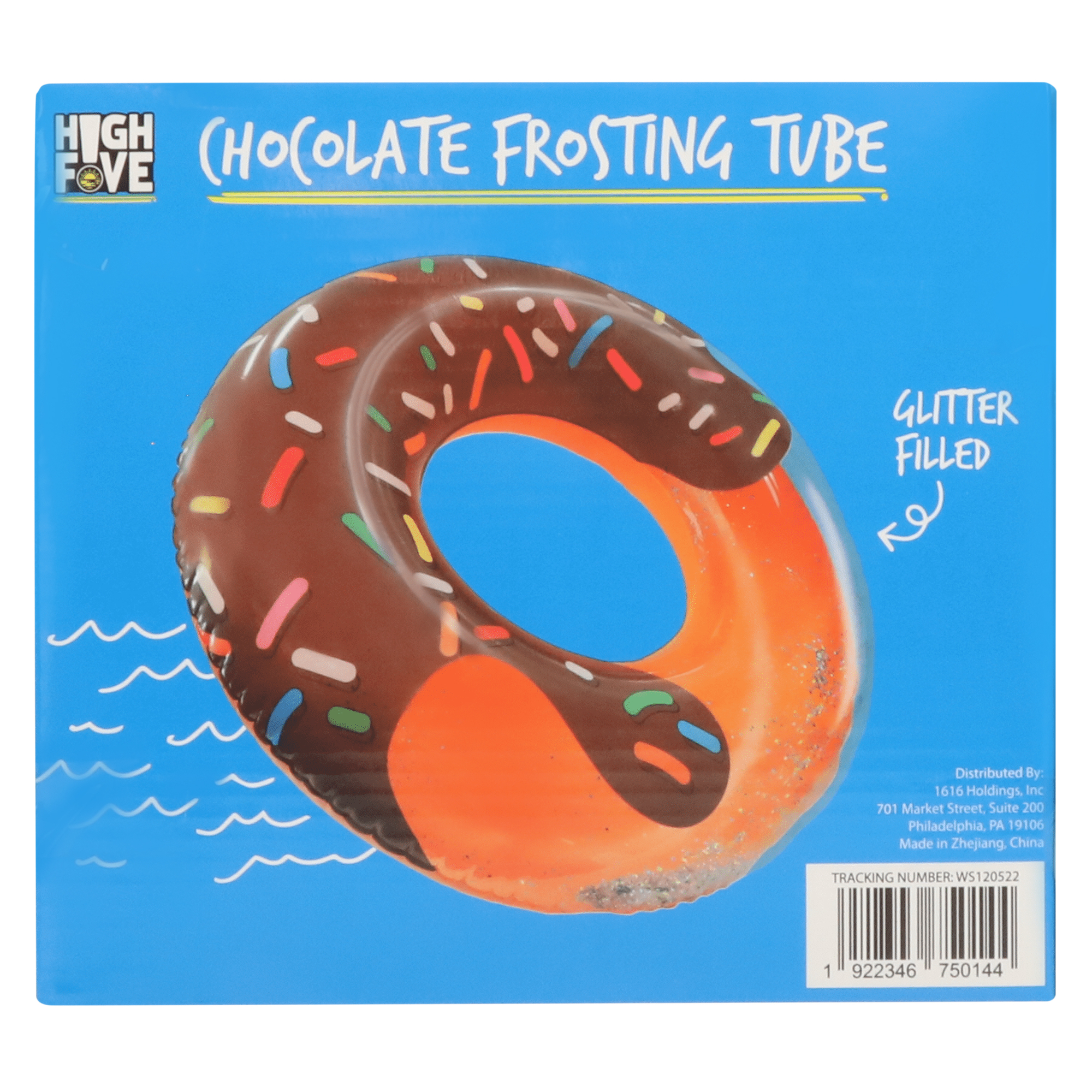 Frosted Donut inflatable inner Tube Pool Float 40in