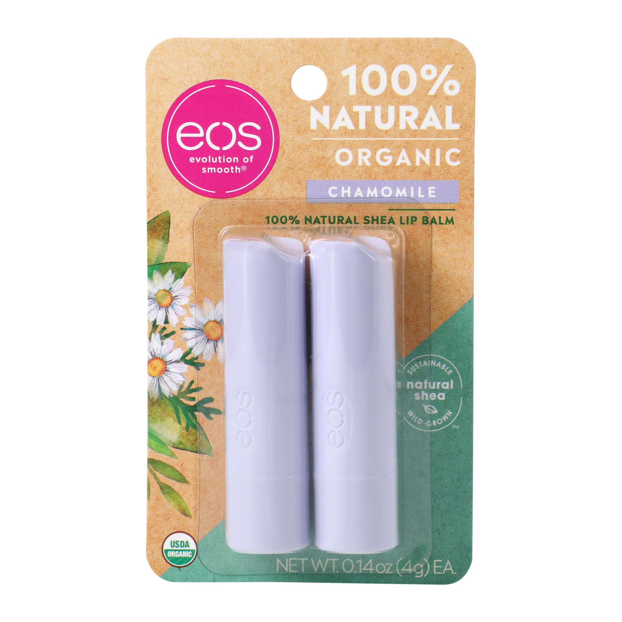 Eos® Chamomile Lip Balm 2-Pack
