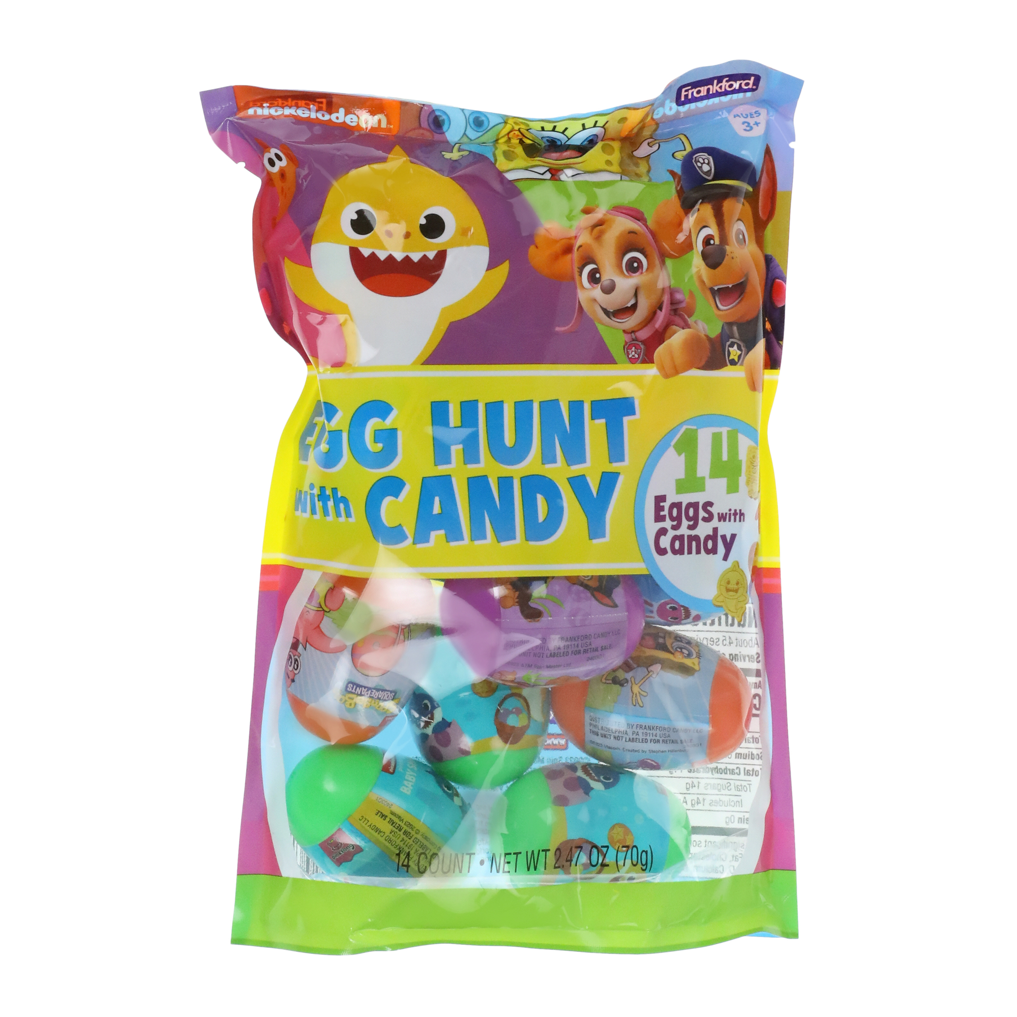 14-Count Nickelodeon™ Egg Hunt Easter Eggs With Candy
