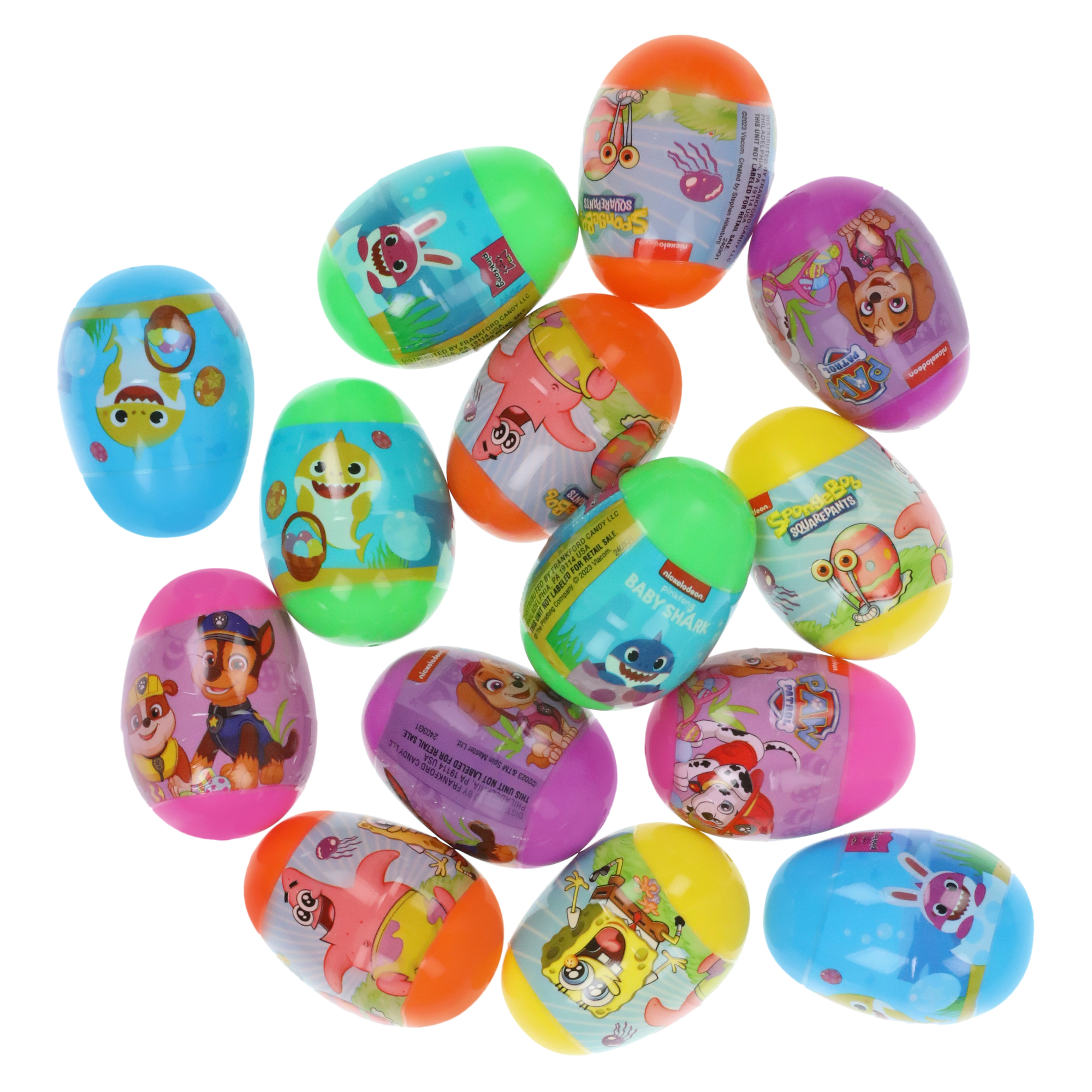 14-Count Nickelodeon™ Egg Hunt Easter Eggs With Candy