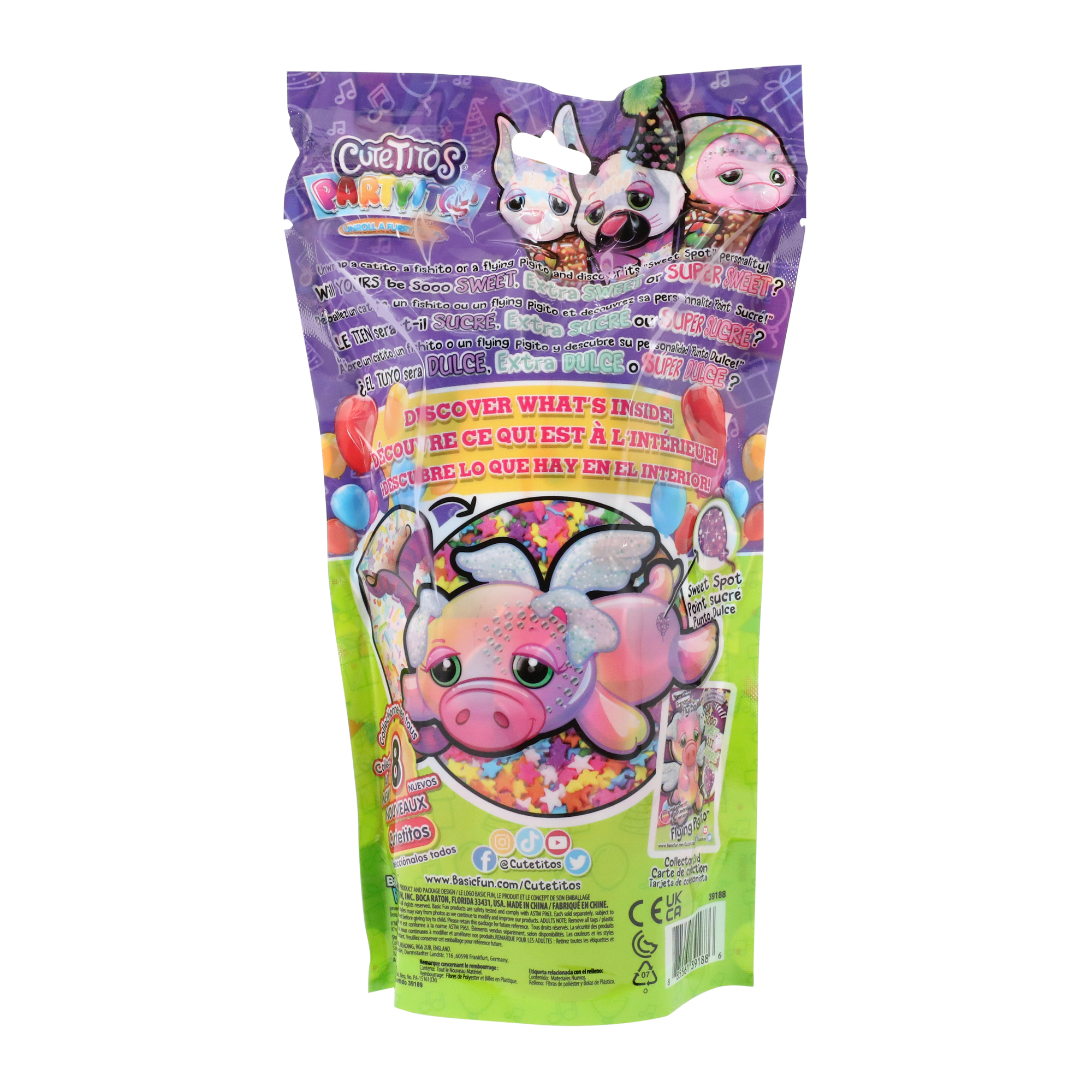Cutetitos® Partyitos Plush Toy Blind Bag