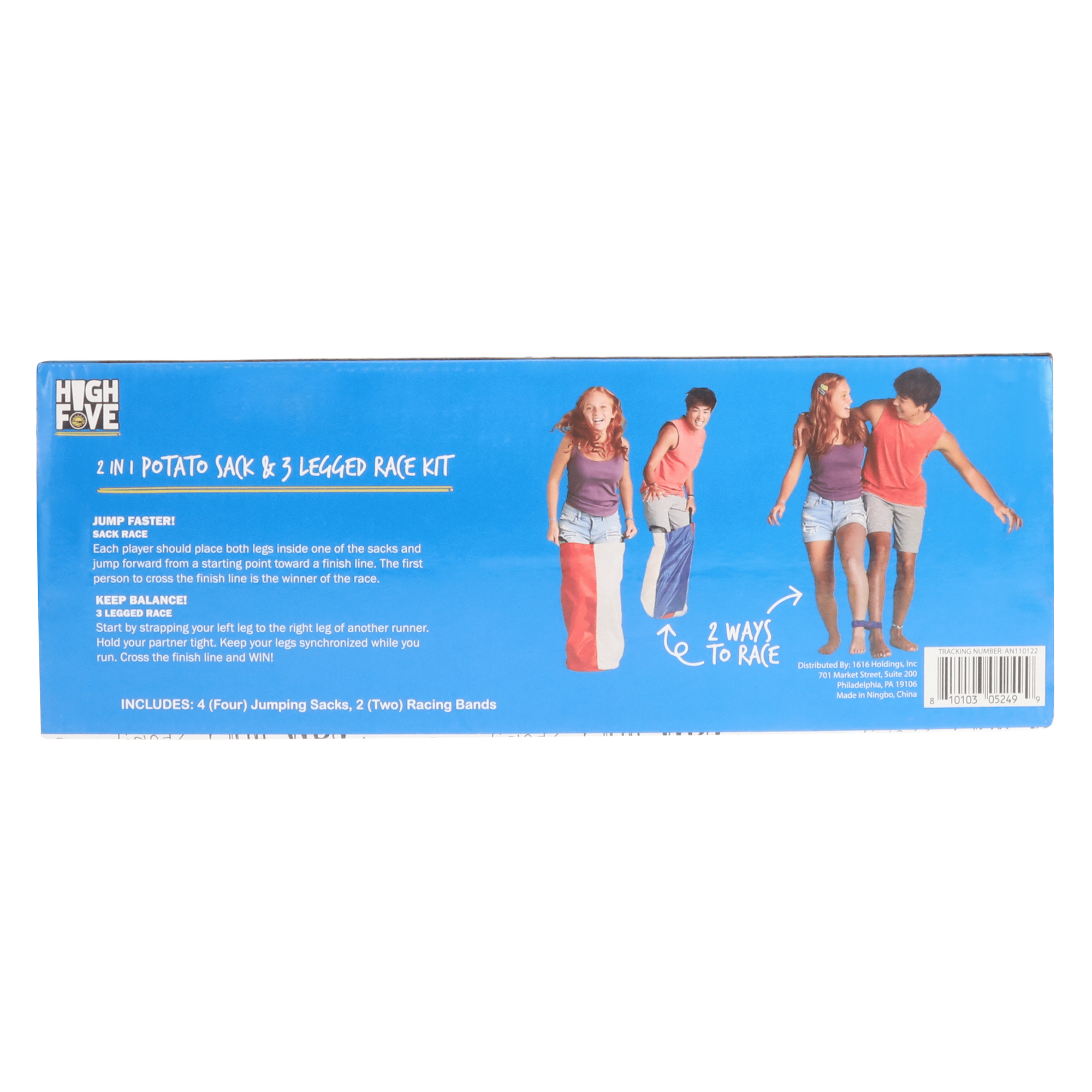 2-in-1 Potato Sack & 3-Legged Race Kit