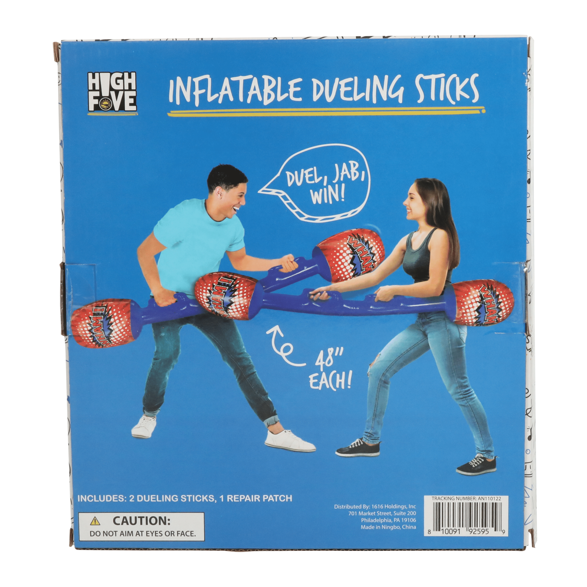 High Five® Jumbo inflatable Dueling Sticks 2-Count
