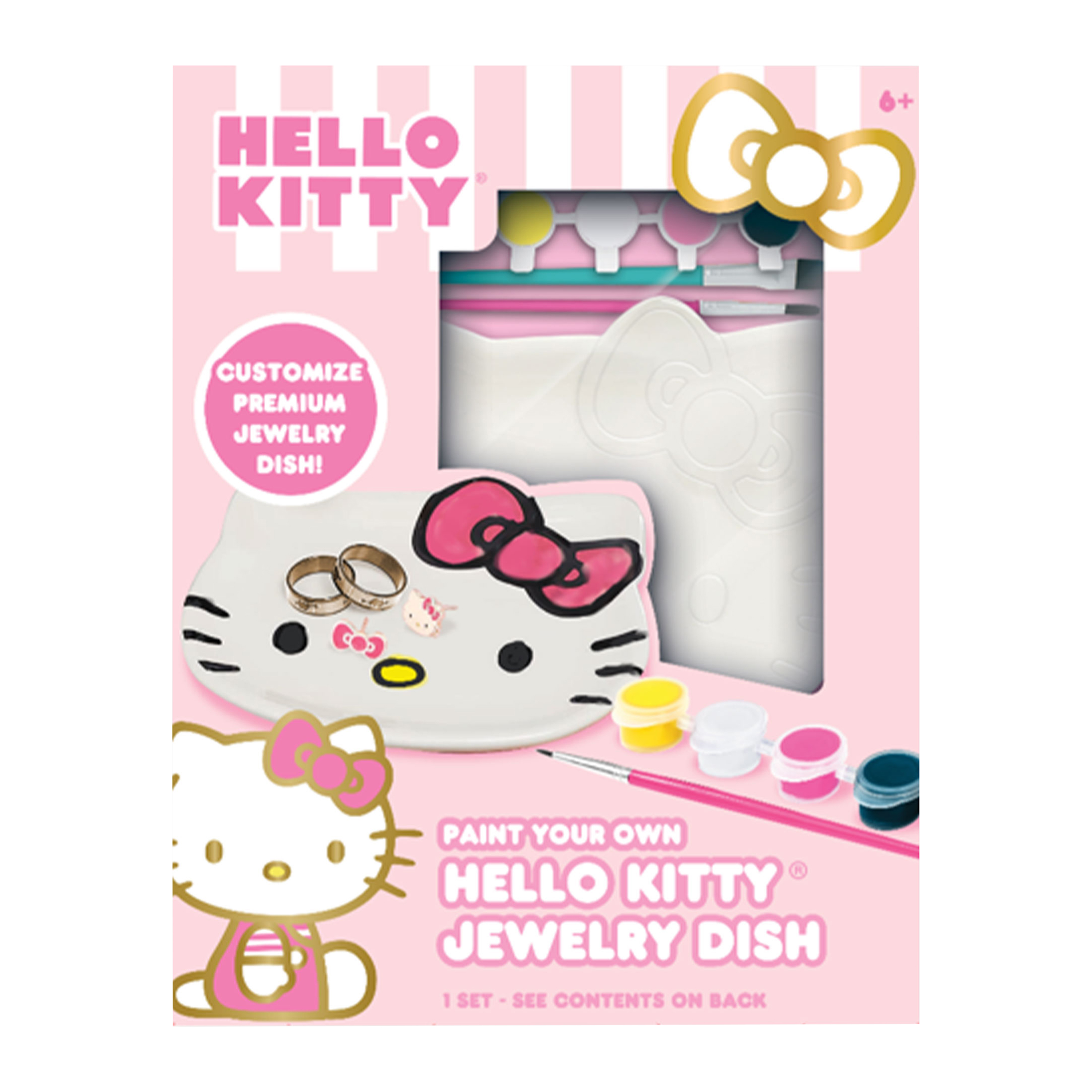 Paint Your Own Hello Kitty® Jewelry Dish Kit