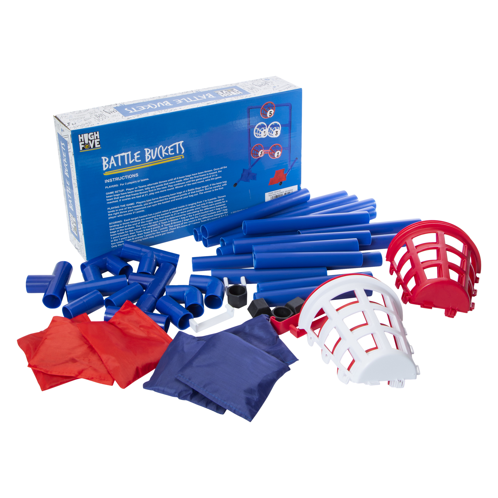 Battle Buckets Bean Bag Game
