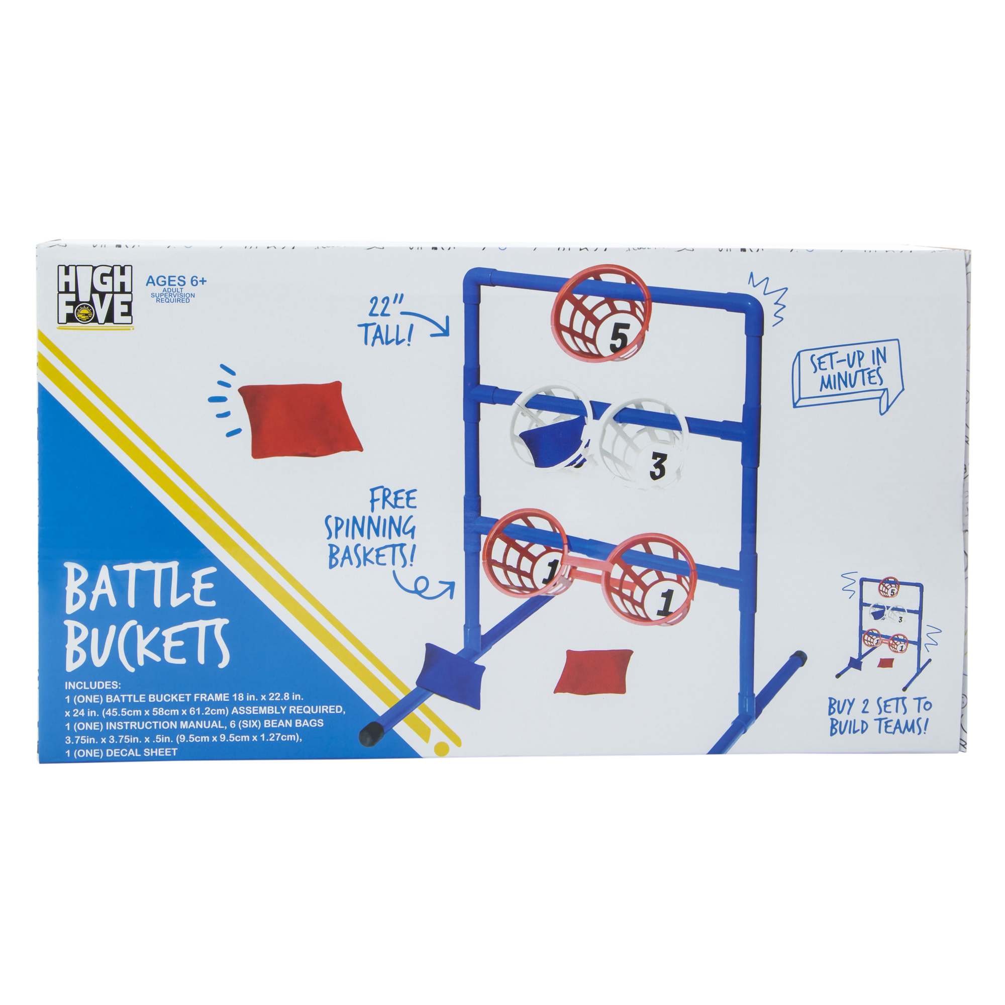 Battle Buckets Bean Bag Game