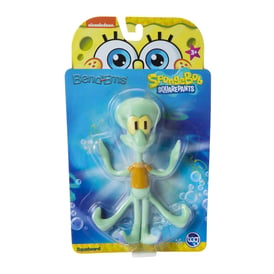 BEND~EMS™ Figurine Pliable Mr. Krabs – Bob L’Éponge, PVC Souple Articulé, Collection Ou Jeu