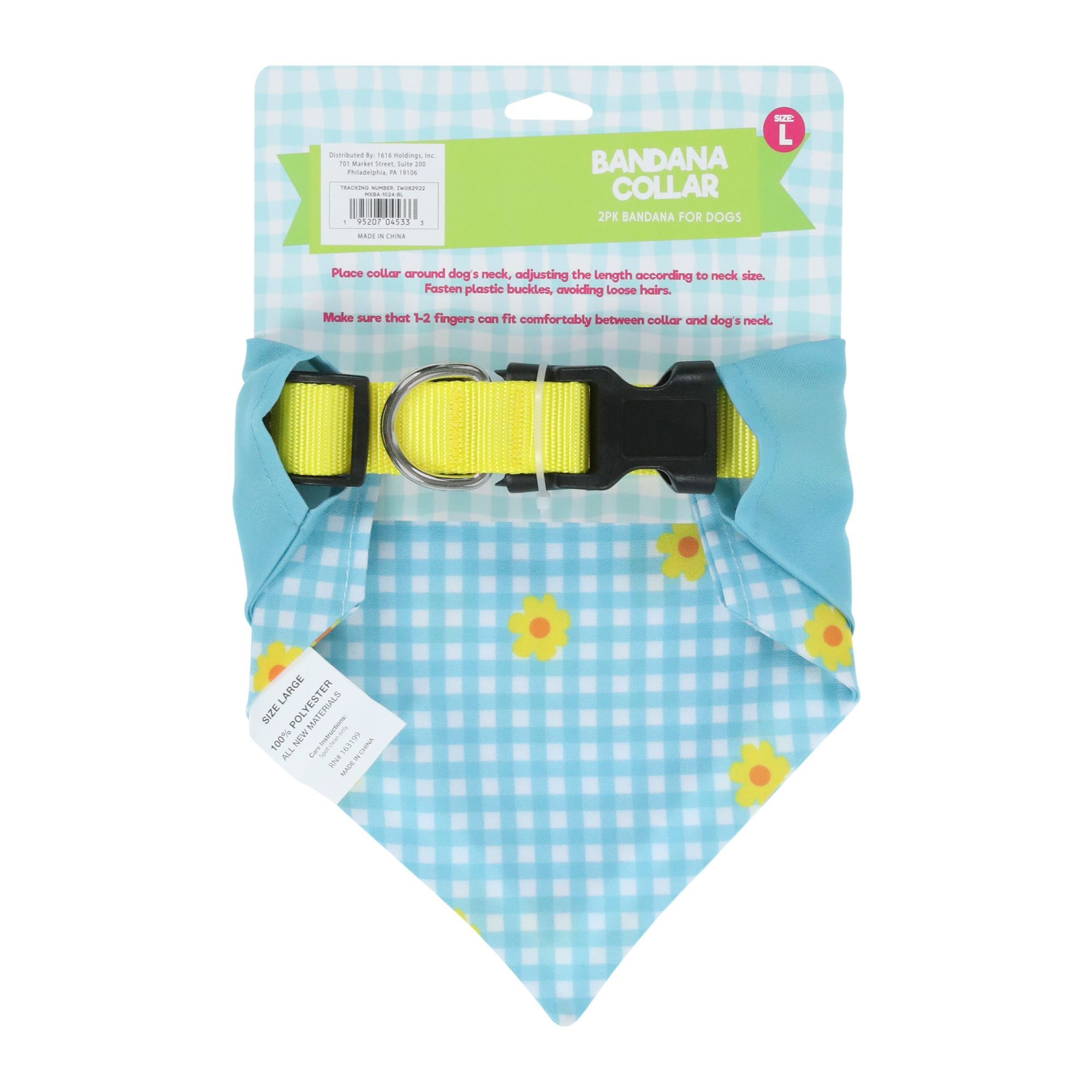 Easter Bandana Dog Collar