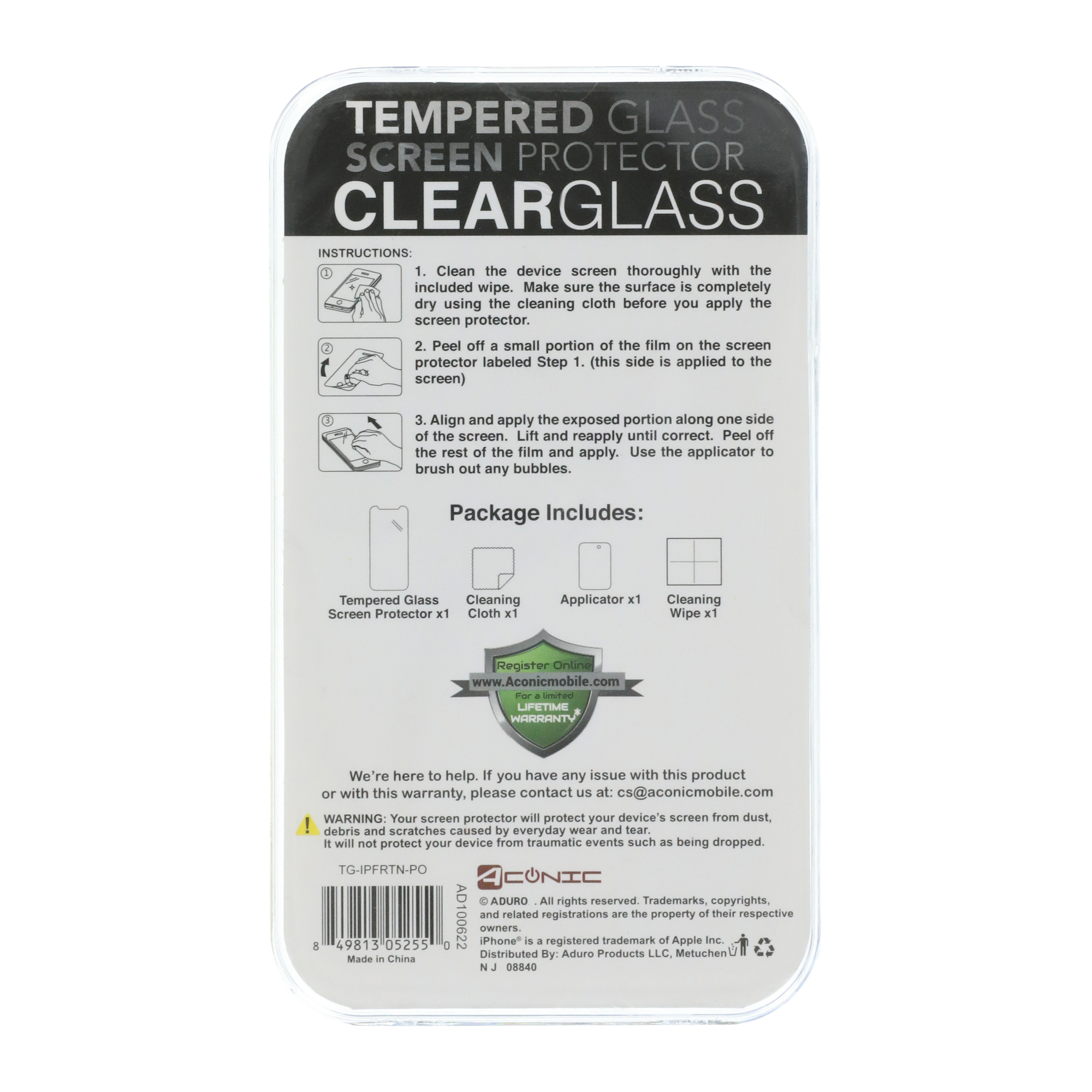iPhone 14 Pro® Tempered Glass Screen Protector