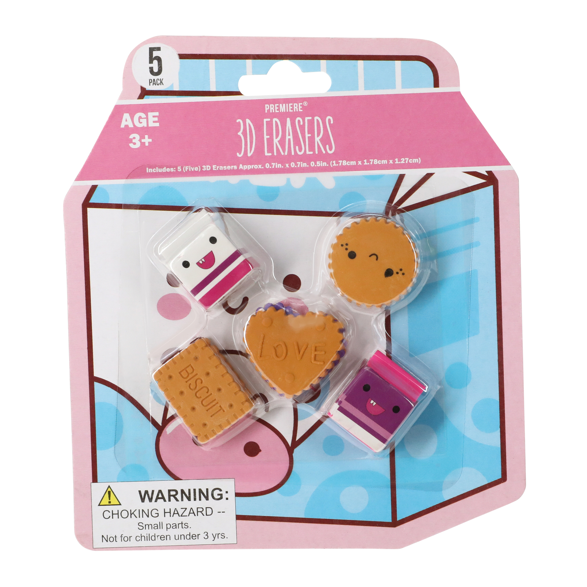 Premiere® 3D Eraser 5-Pack