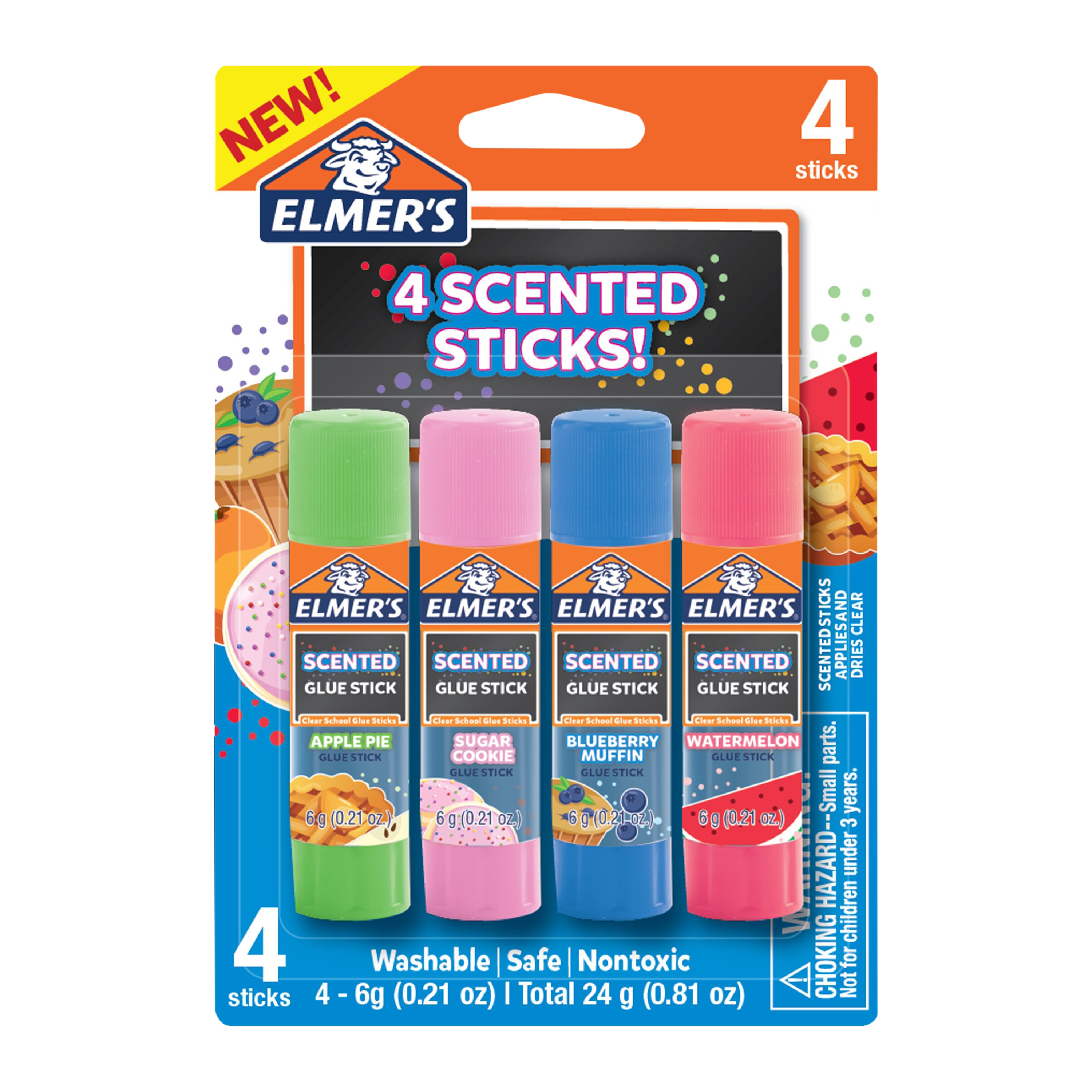 Elmer's® Scented Glue Sticks 4-Count