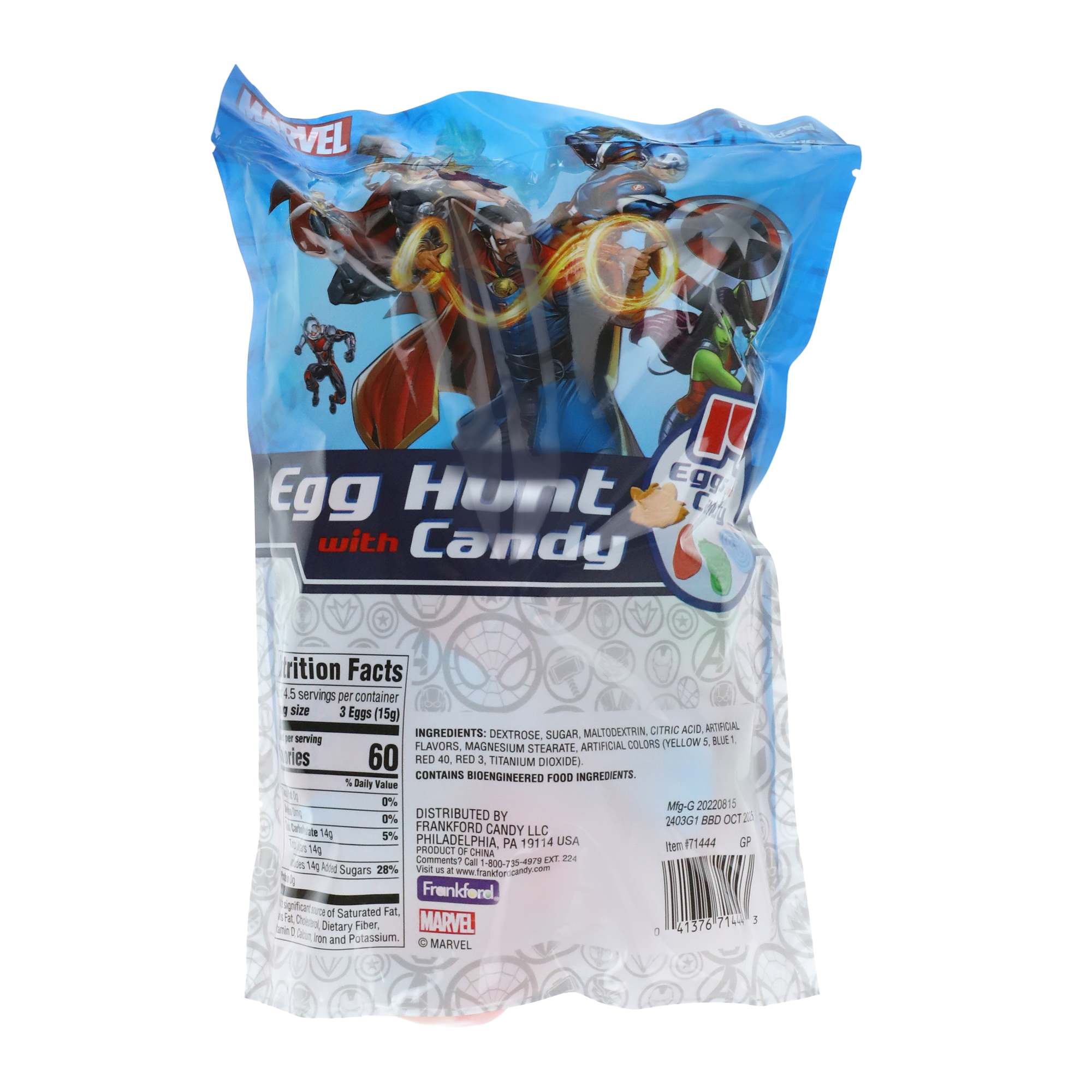14-Count Marvel Egg Hunt Eggs With Candy