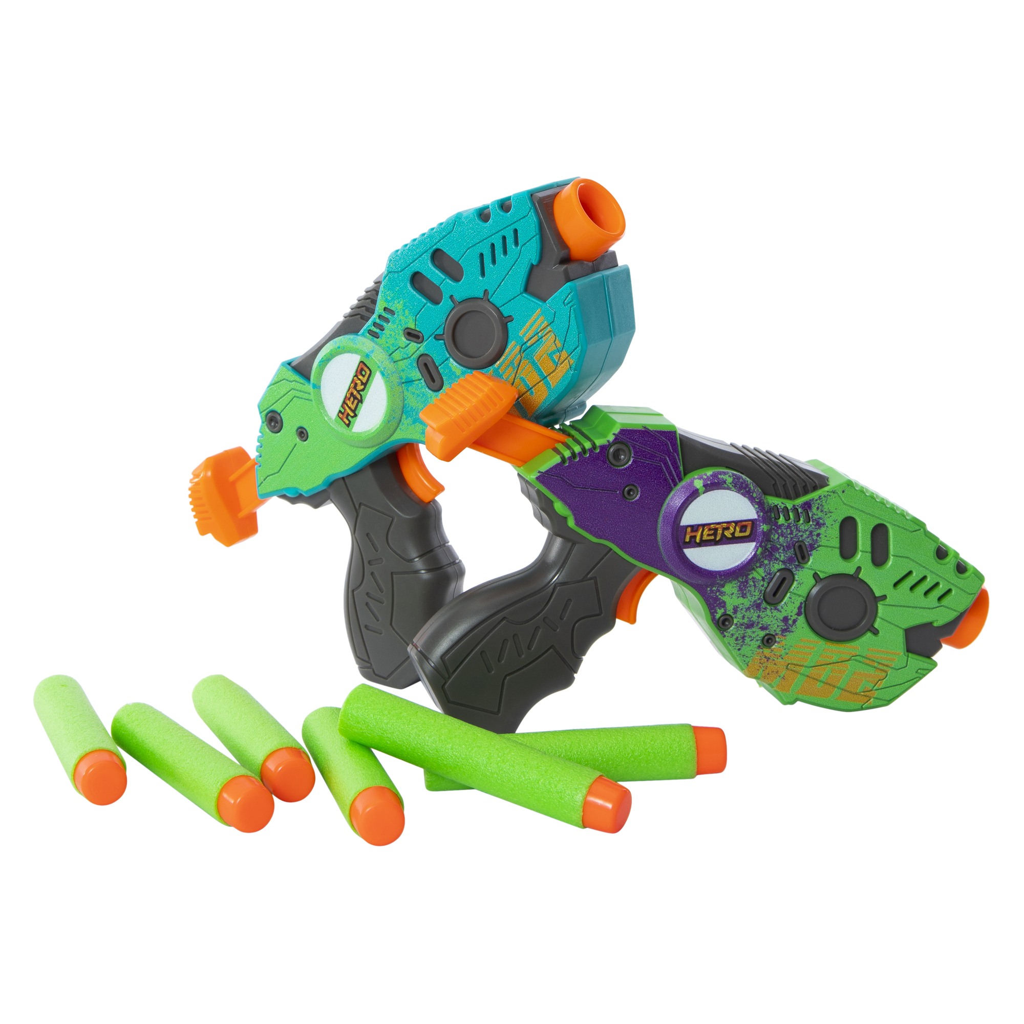 Hero Mini Dart Blaster 2-Pack
