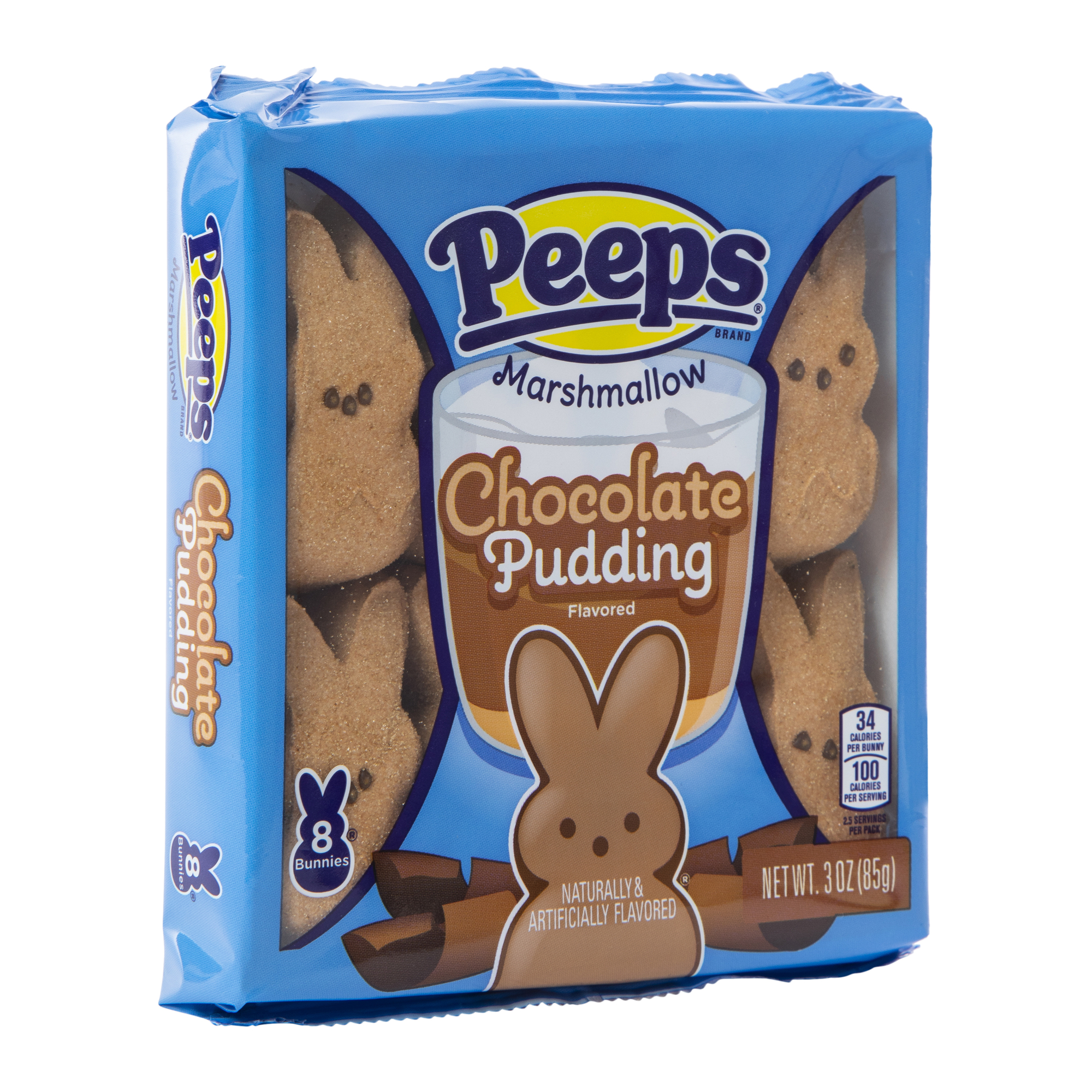 Peeps® Chocolate Pudding Marshmallow Bunnies 8-Count