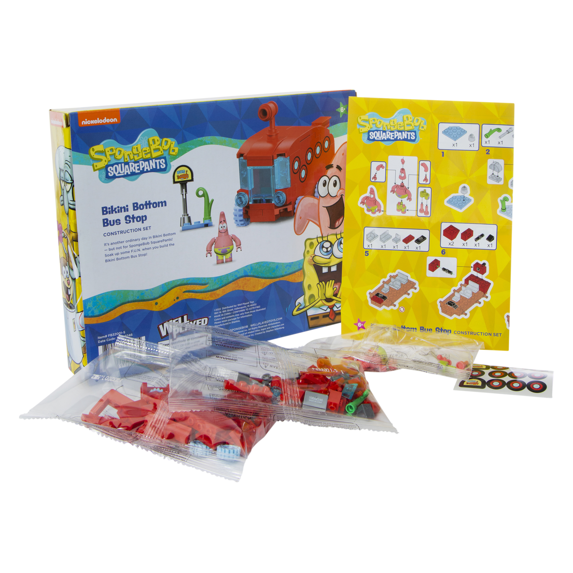 Spongebob Squarepants™ Snap & Switch Construction Set
