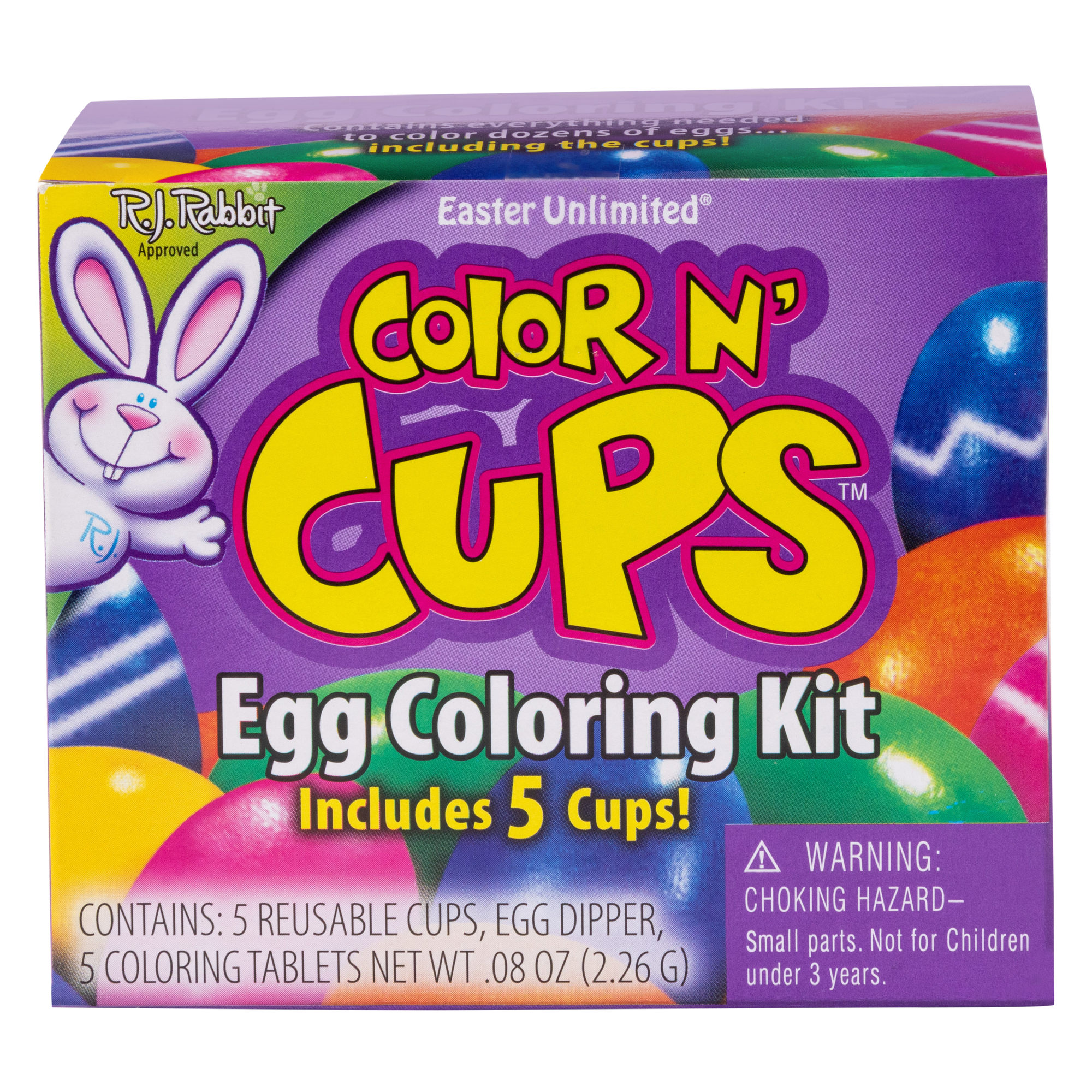 Easter Unlimited® Color N’ Cups™ Egg Coloring Kit 5-Count
