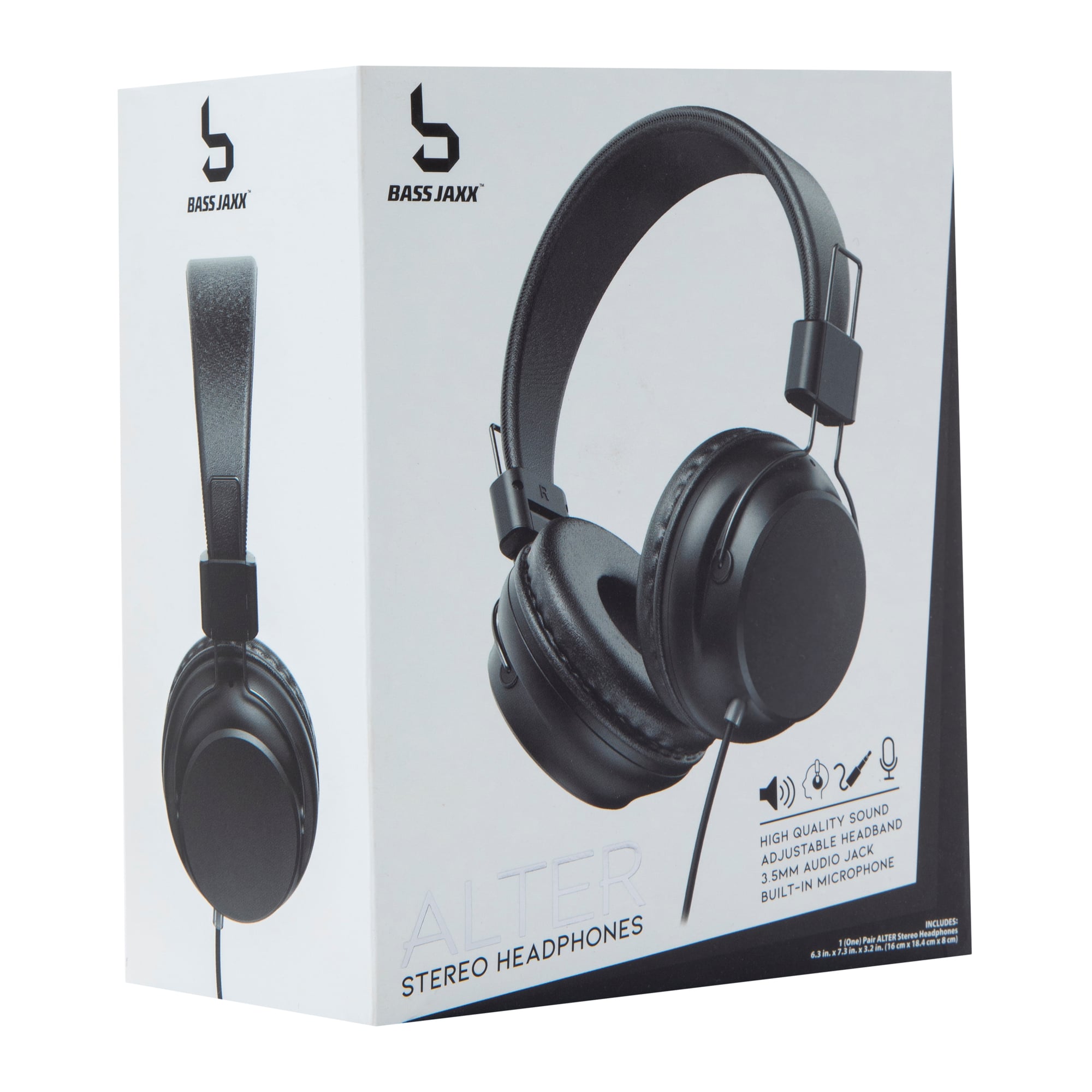 Alter Wired On-Ear Stereo Headphones With Mic