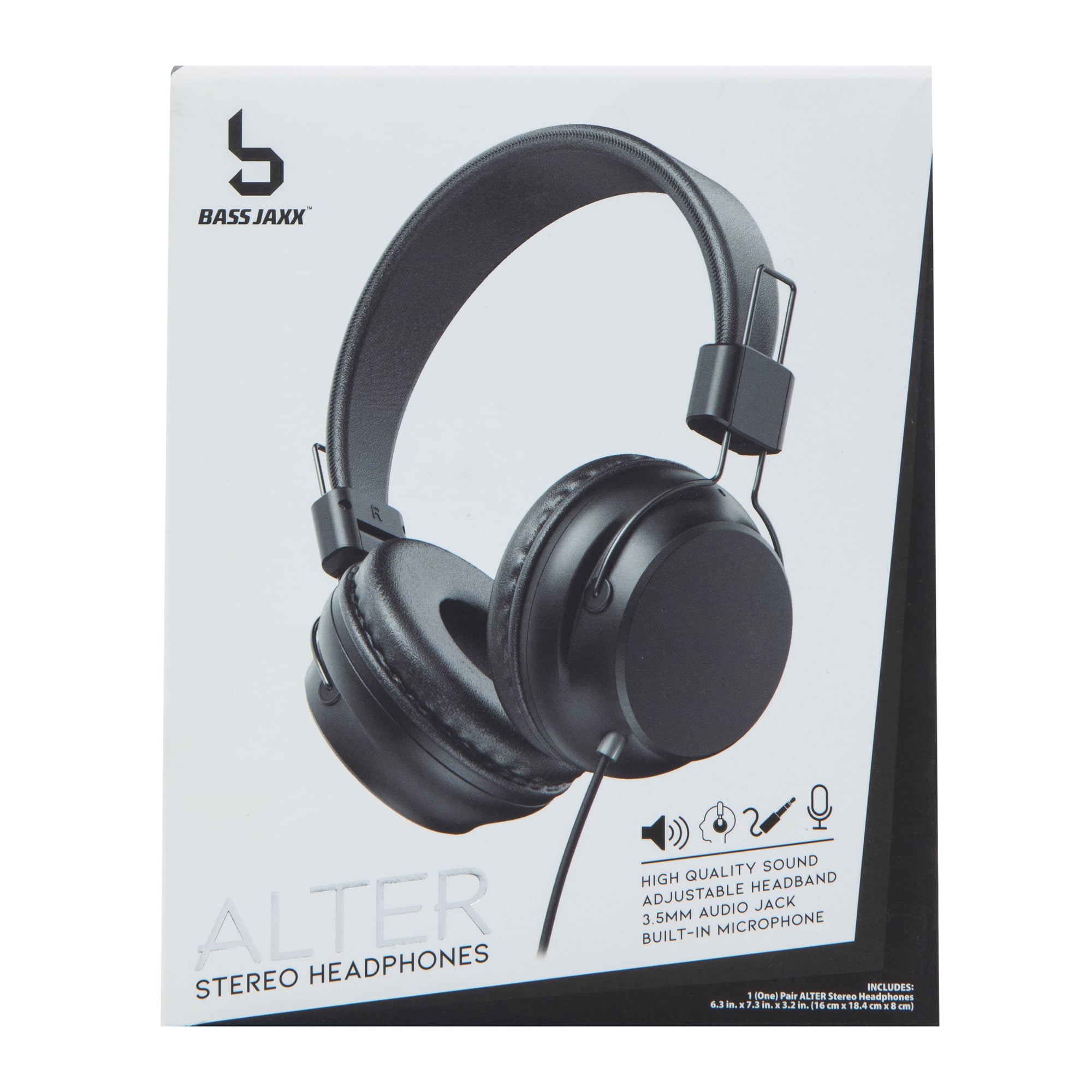 Alter Wired On-Ear Stereo Headphones With Mic