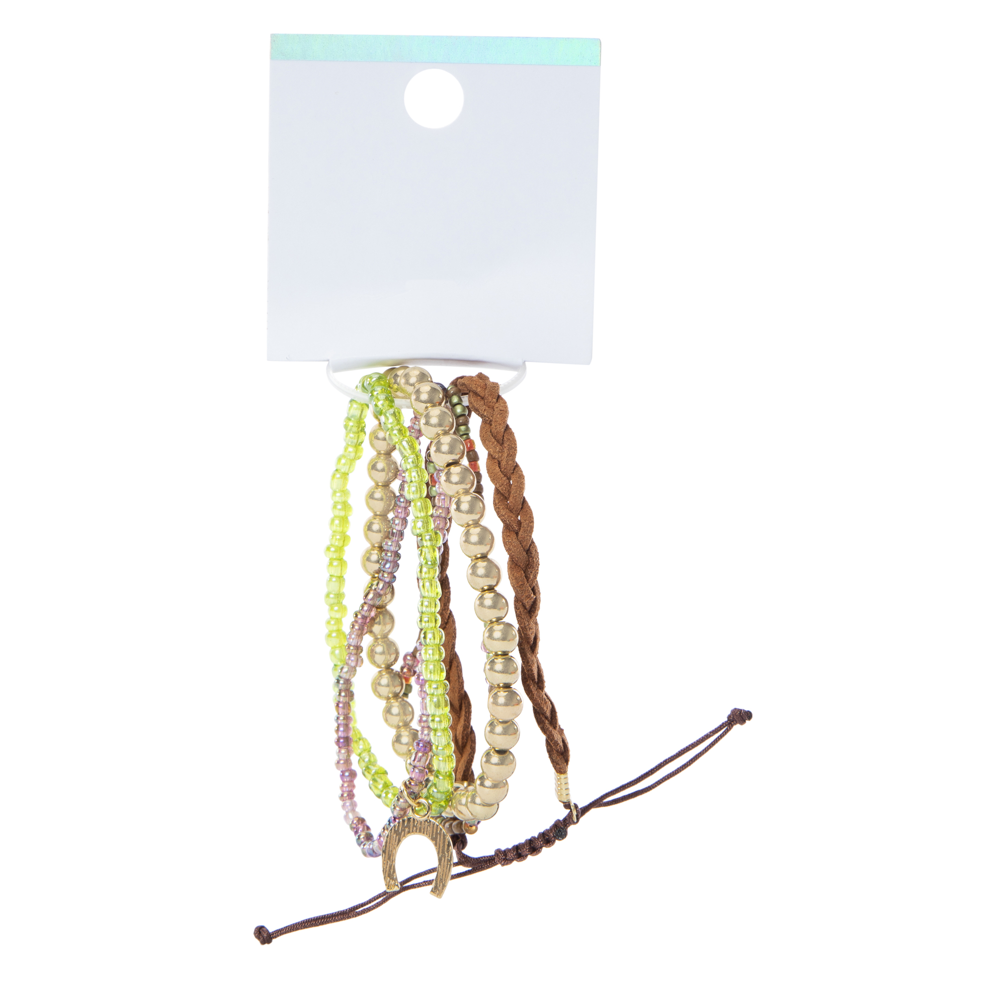 Green Lucky Bracelet 5-Pack