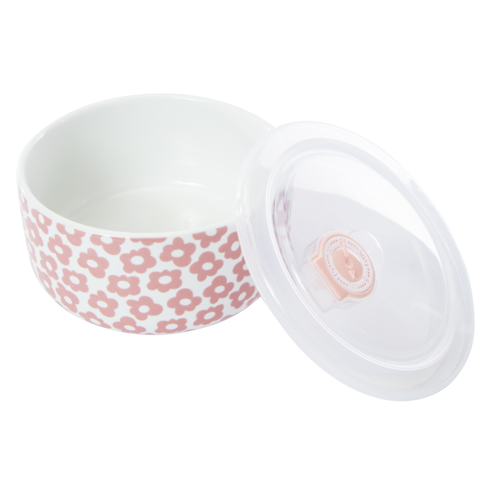 Ceramic Bowl With Vented Lid 22oz