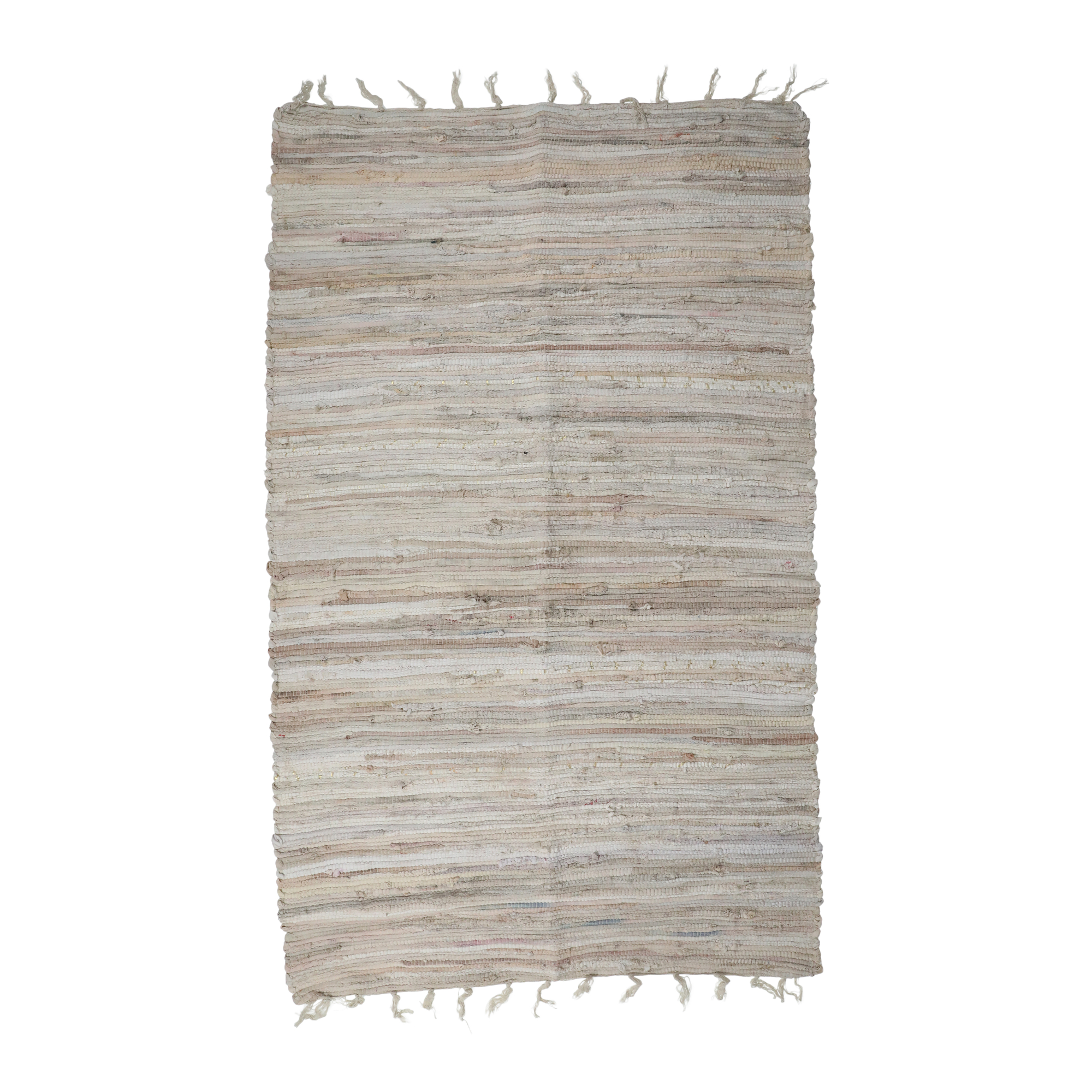 Chindi Rug 3ft x 5ft - White