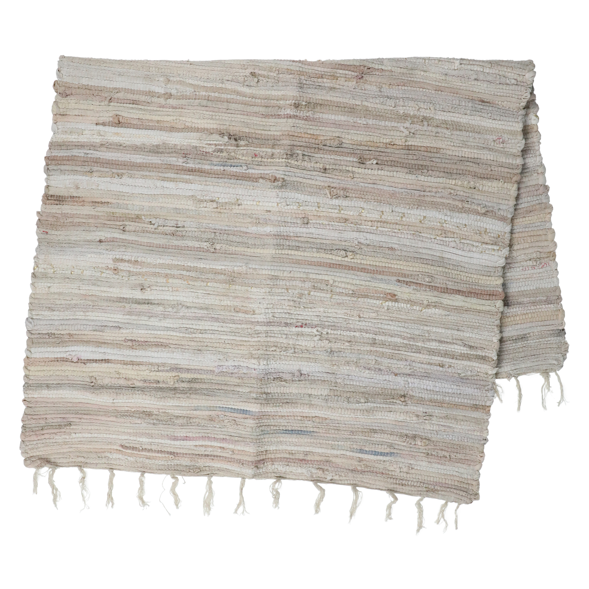 Chindi Rug 3ft x 5ft - White