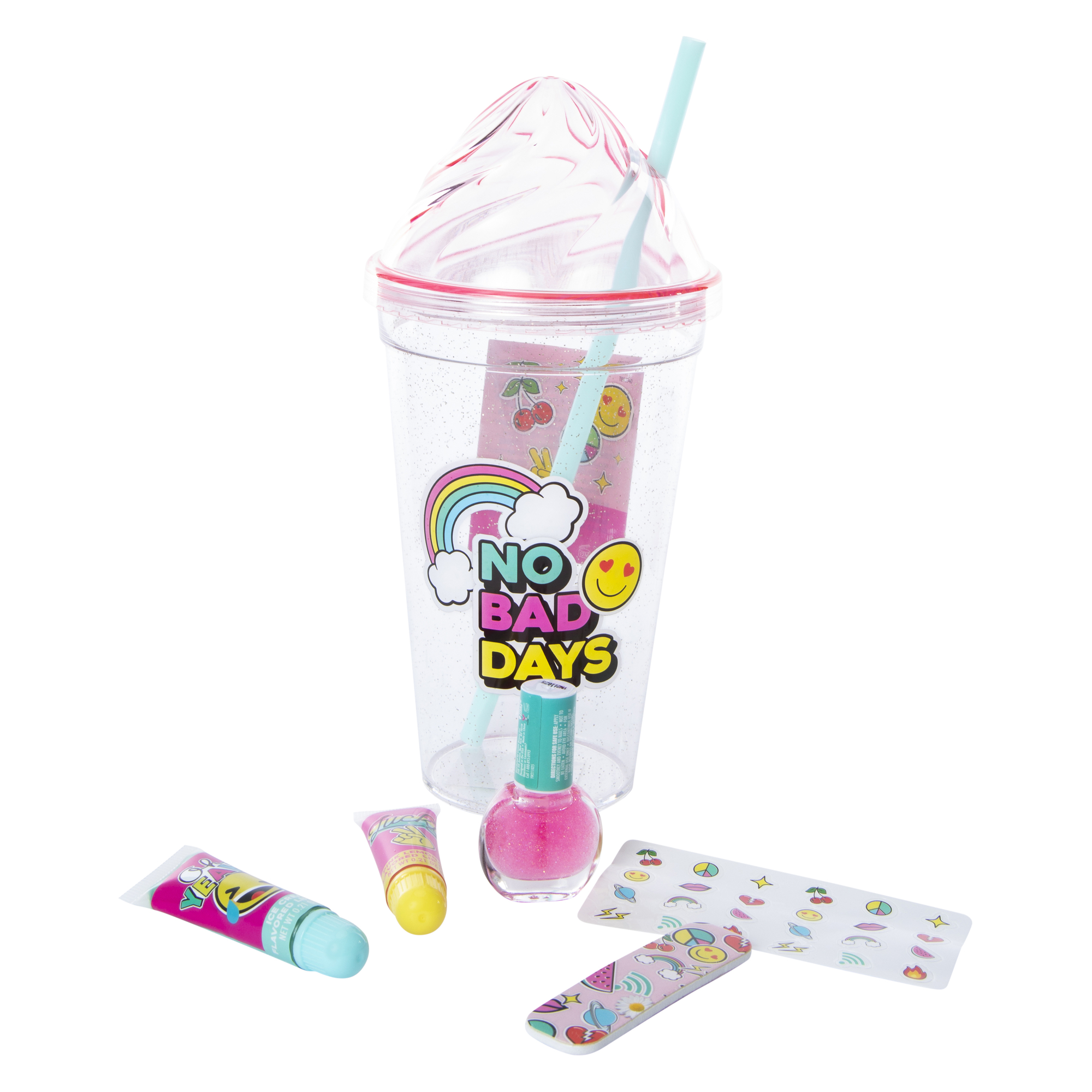 Beauty Set & Tumbler 6-Count - No Bad Days