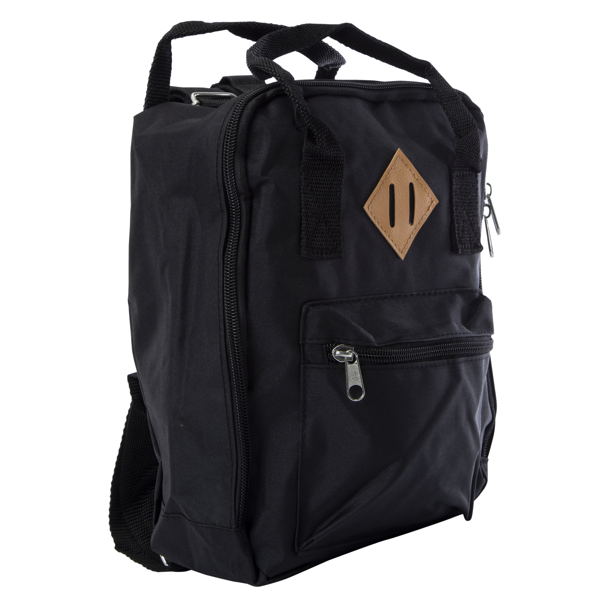 Top-Handle Mini Nylon Backpack