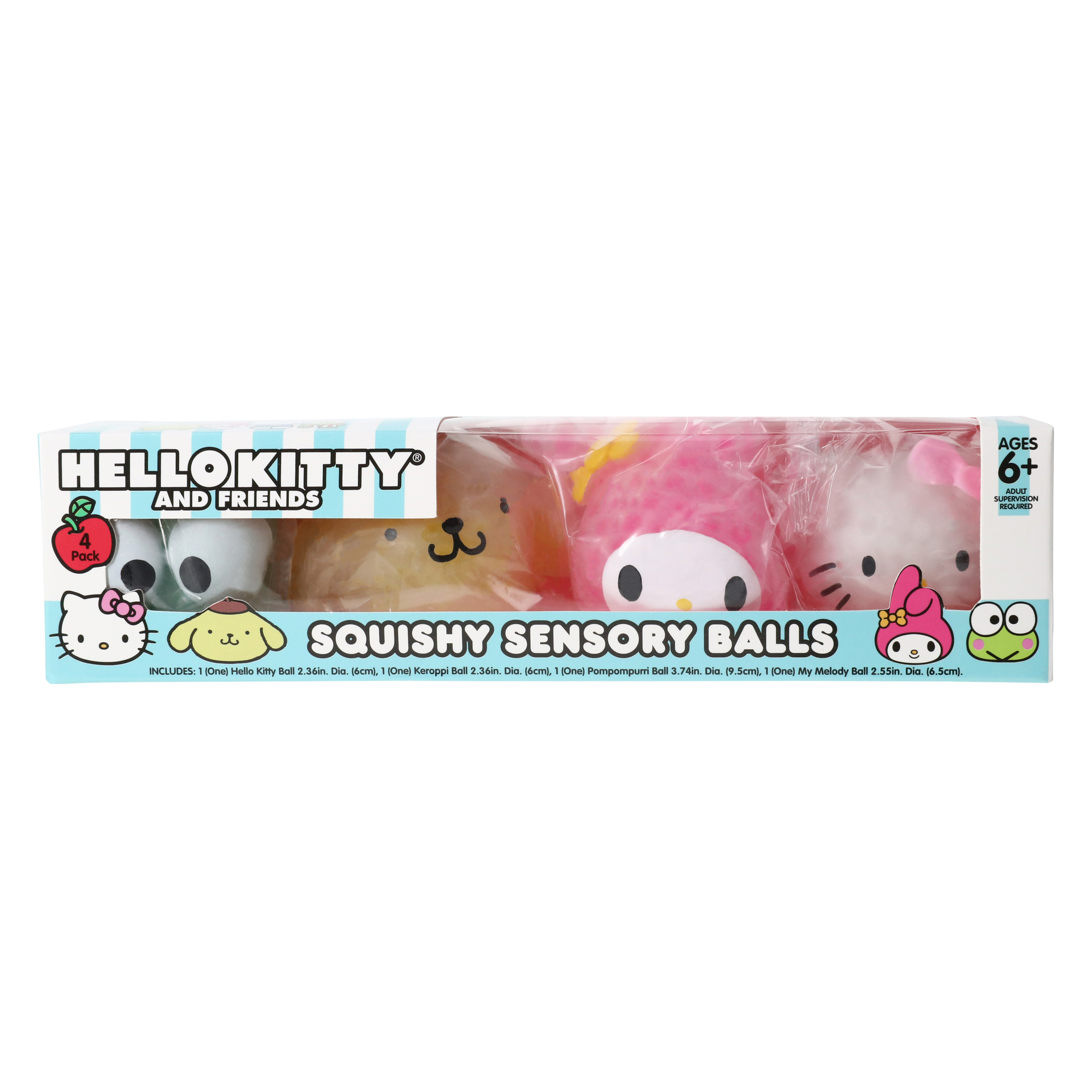 Hello Kitty® Squishy Bead Friends 4-Pack