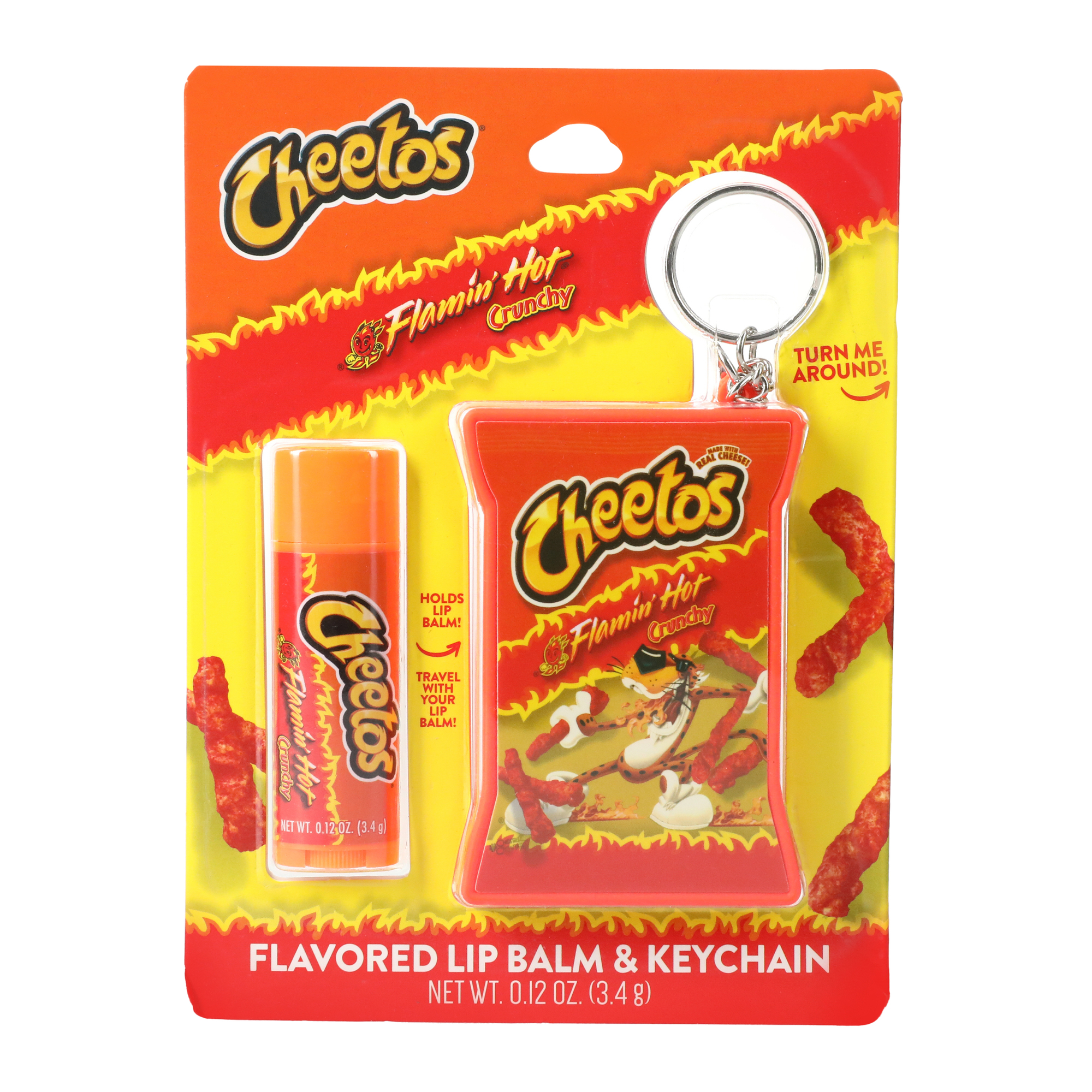Flamin’ Hot Cheetos® Flavored Lip Balm & Keychain Set