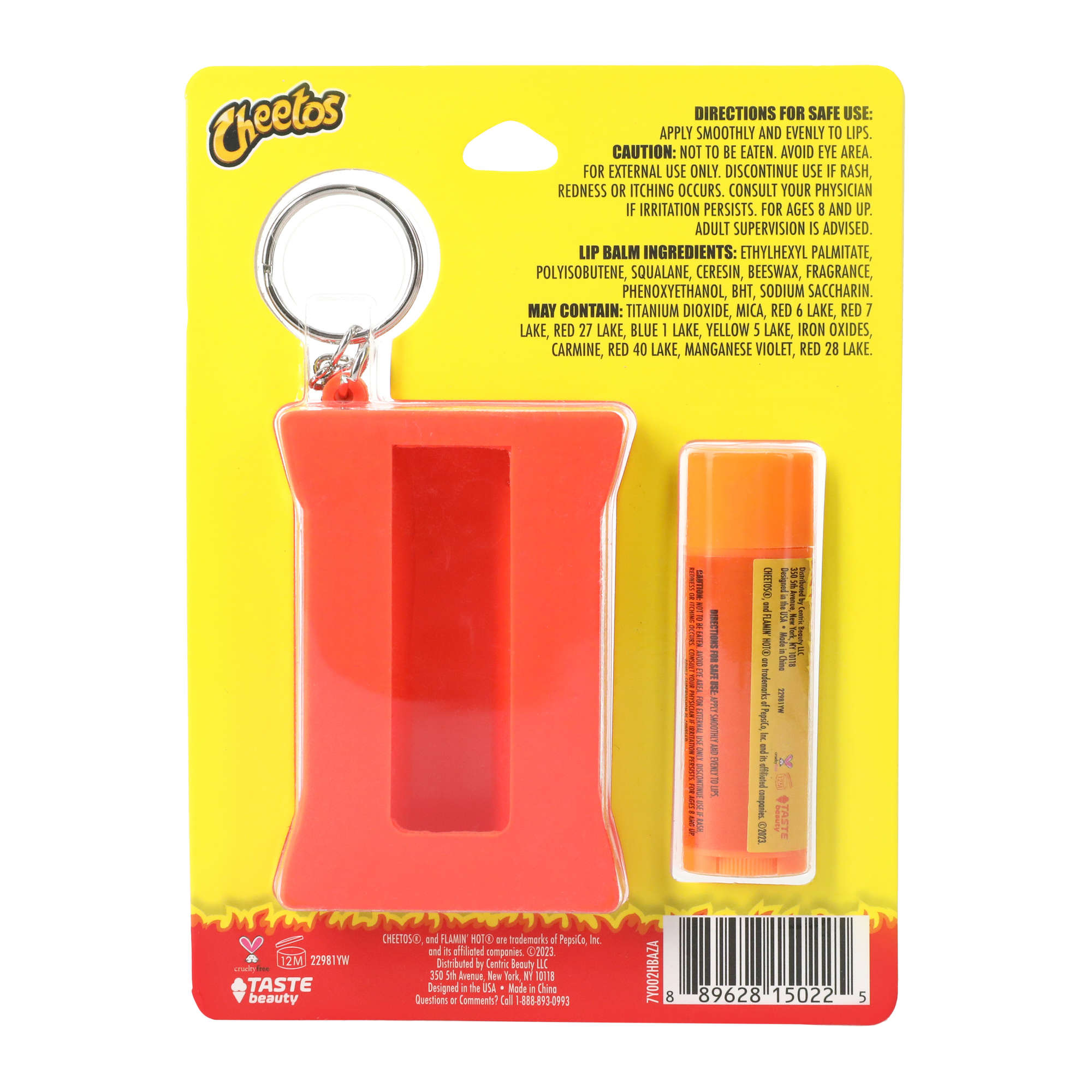 Flamin’ Hot Cheetos® Flavored Lip Balm & Keychain Set