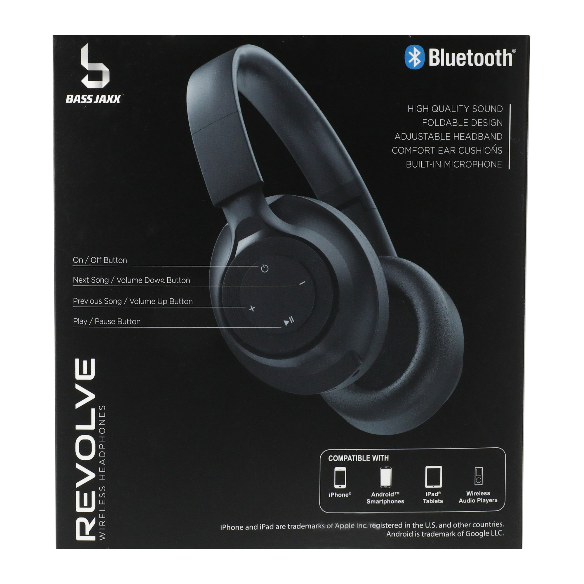 Revolve Wireless Headphones With Mic & Touch Controls