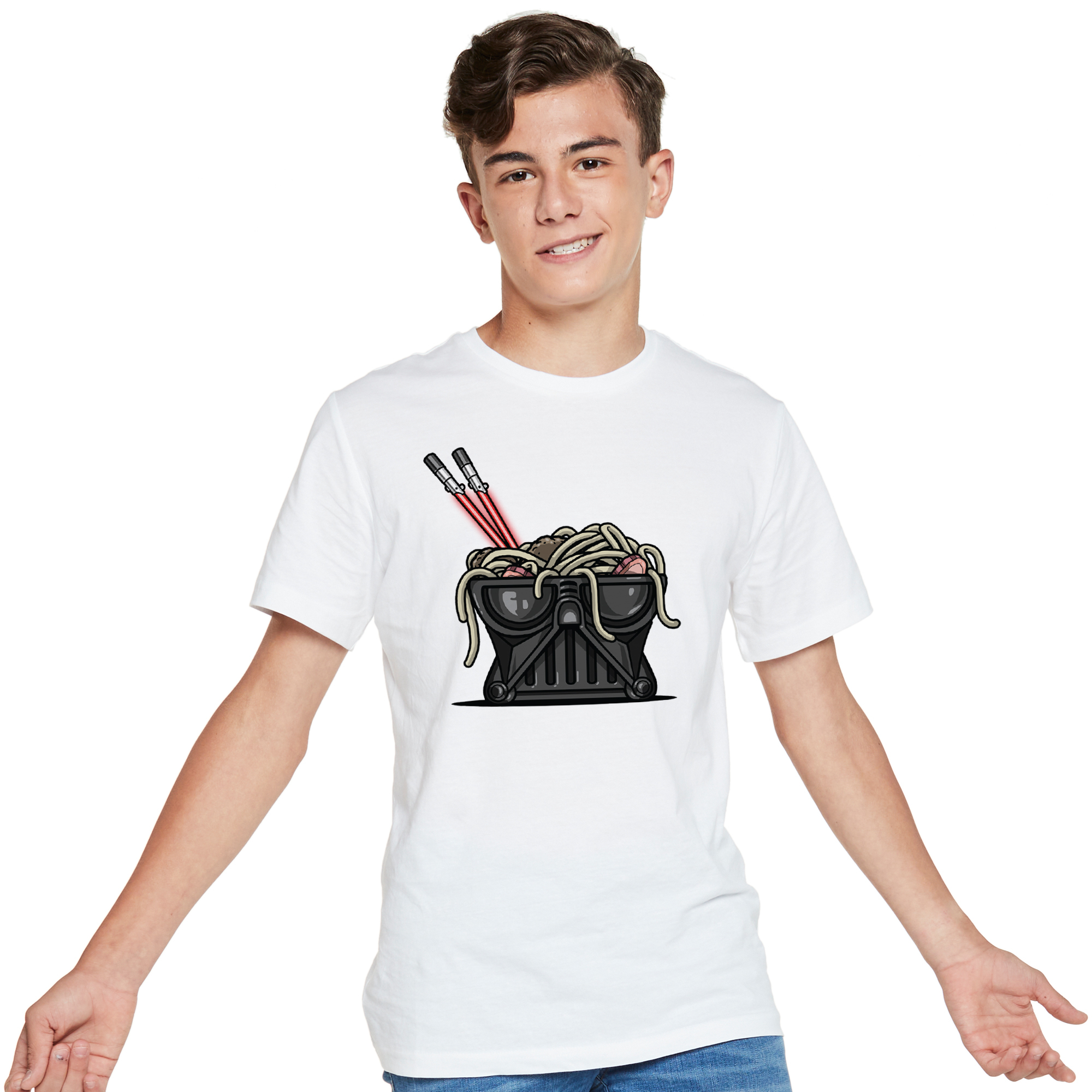 Darth Vader Noodles Graphic Tee