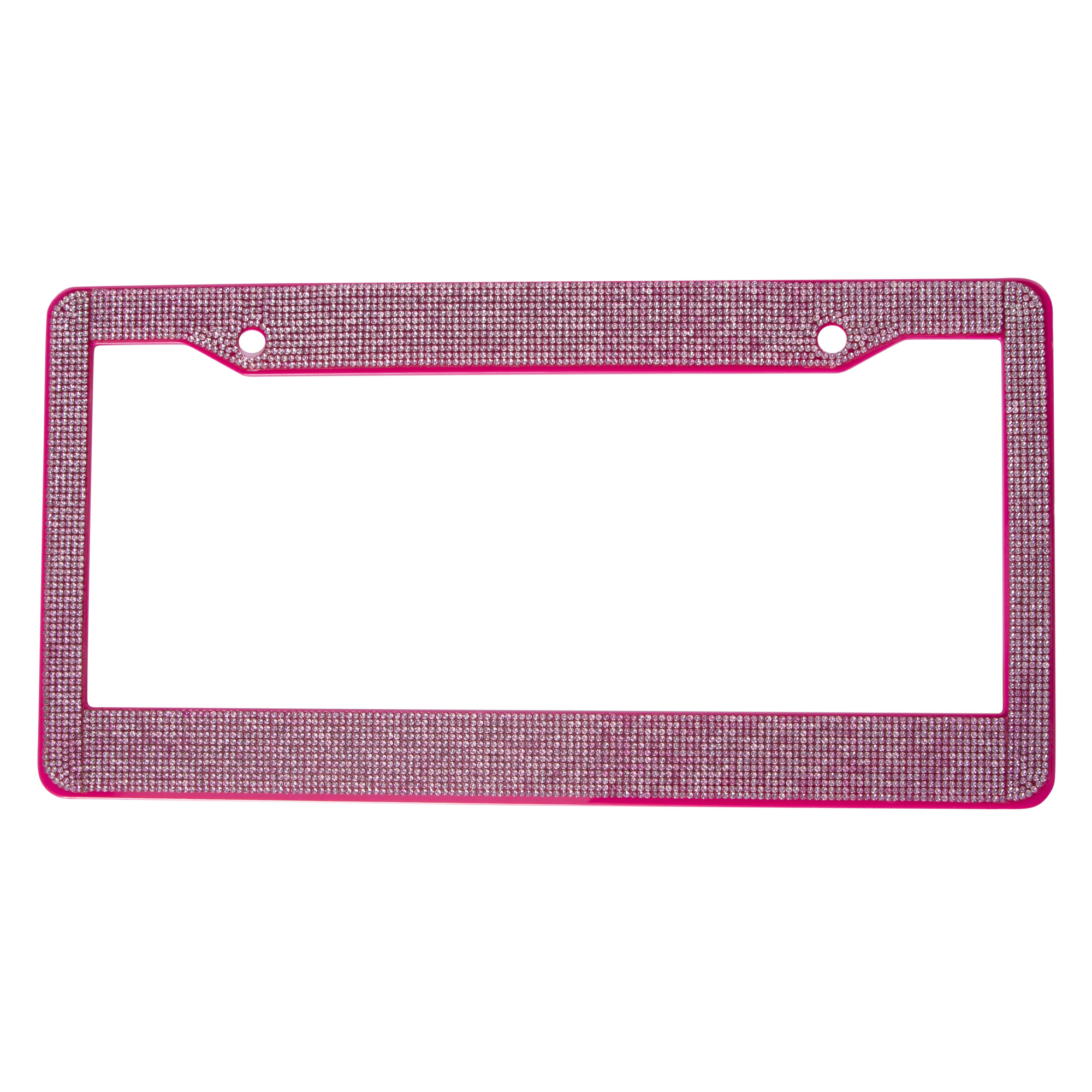 Rhinestone Crystal License Plate Frame