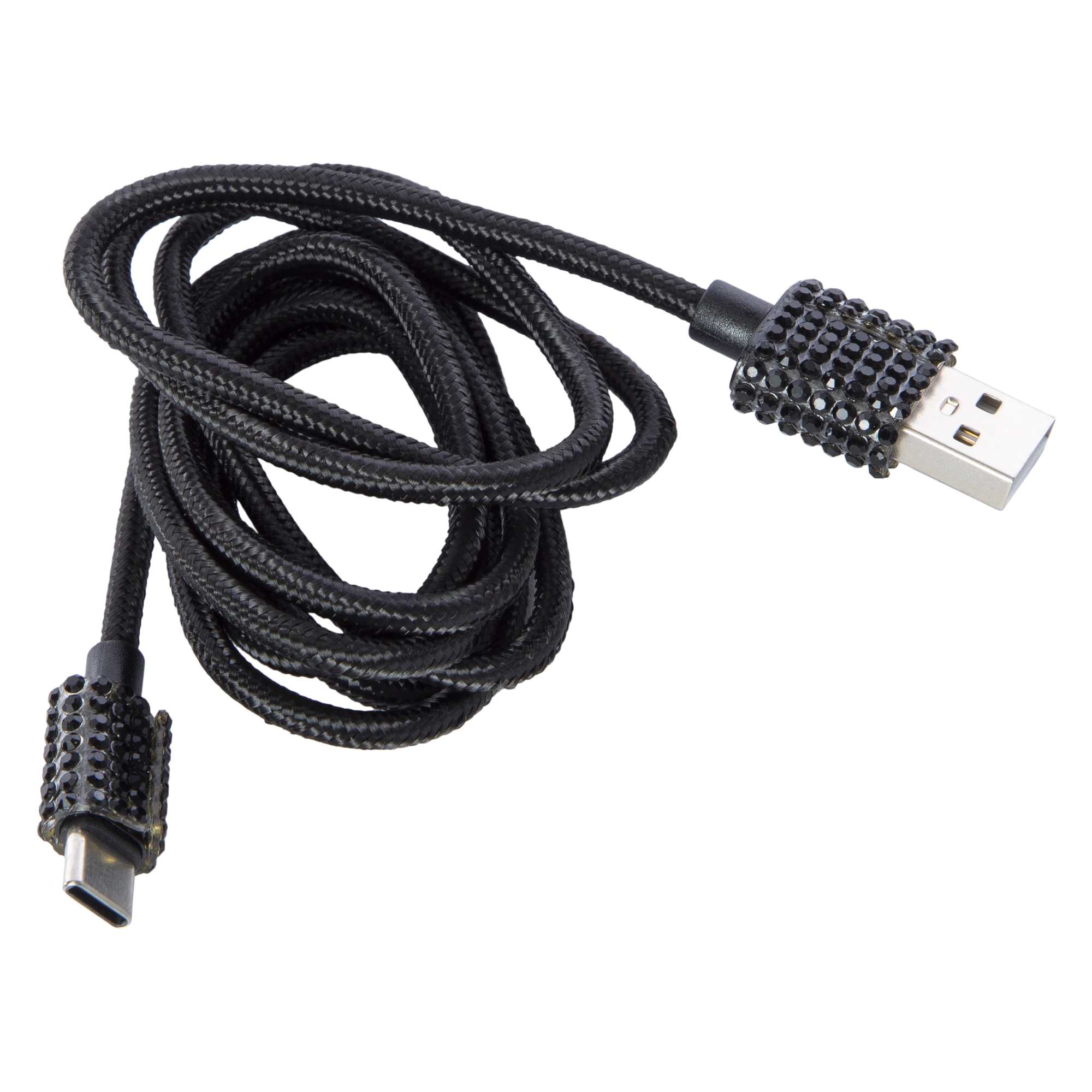 4ft Premium USB-C Bling Charging Cable