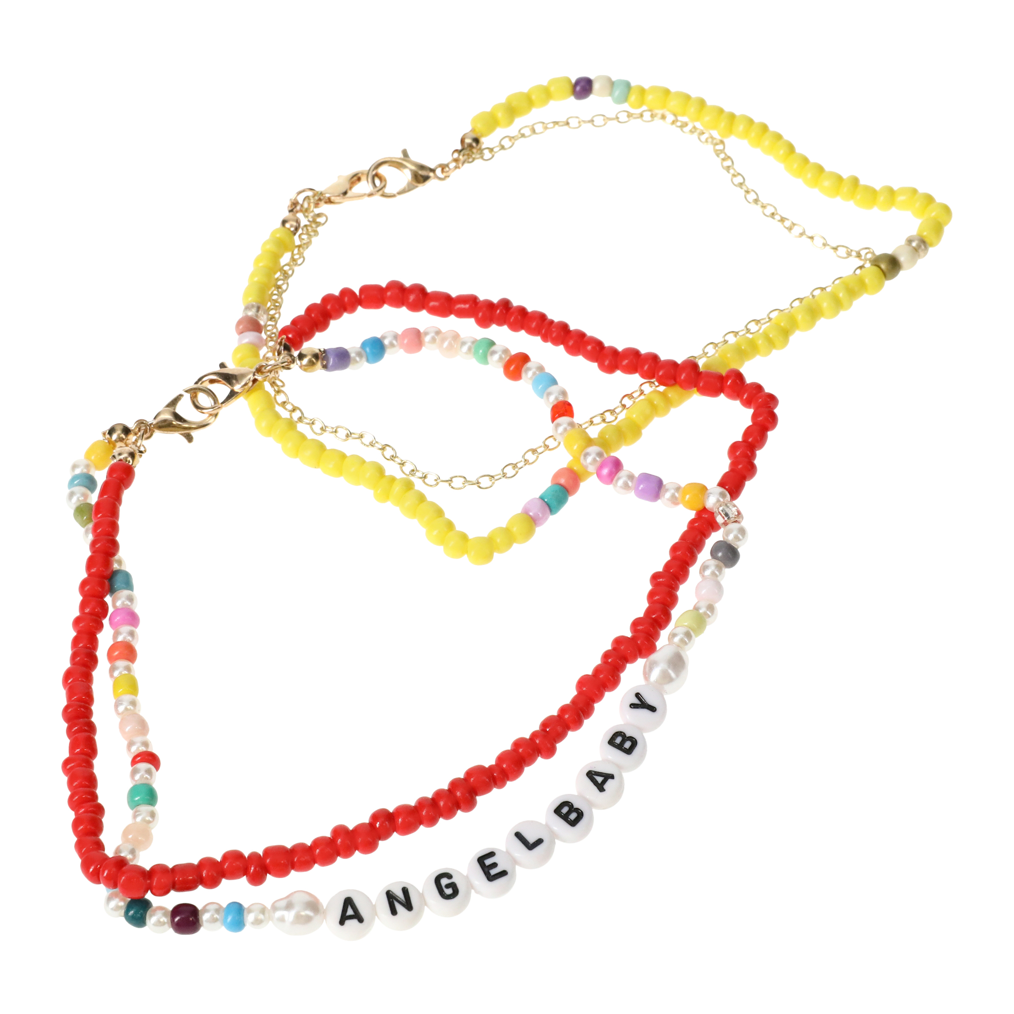 Beaded Chain Shoe Charm